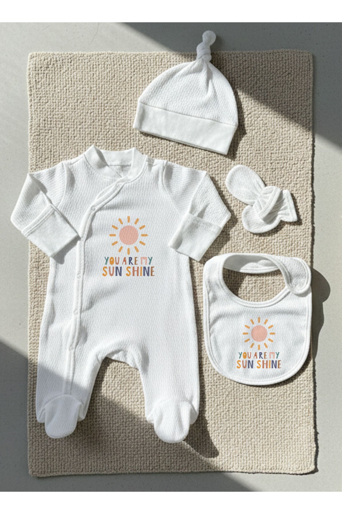 Jakarlı Tulum Seti - Little Baby - You Are My Sunshine