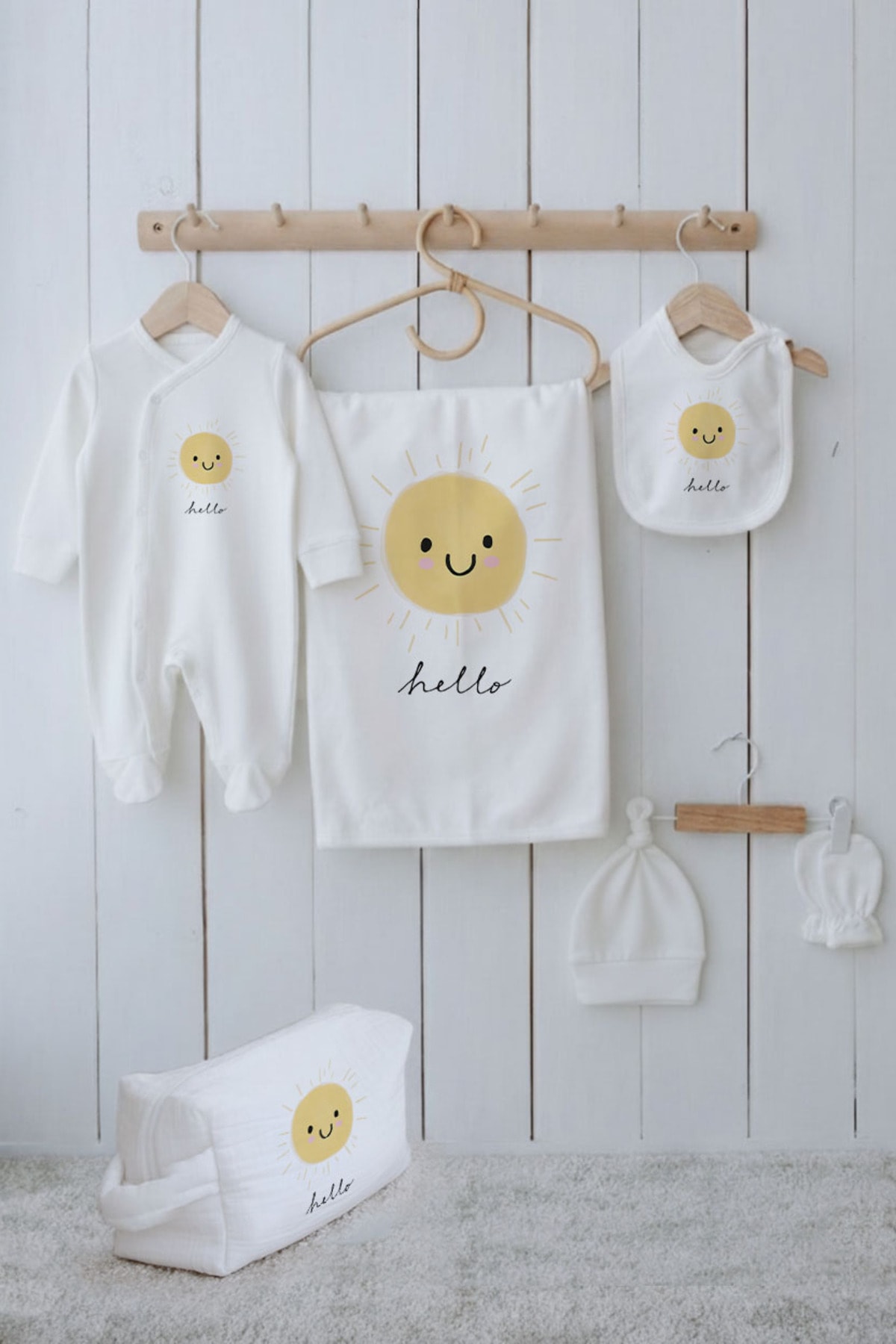 Organik 6'lı Hastane Çıkışı - Pure Baby - Gülen Güneş