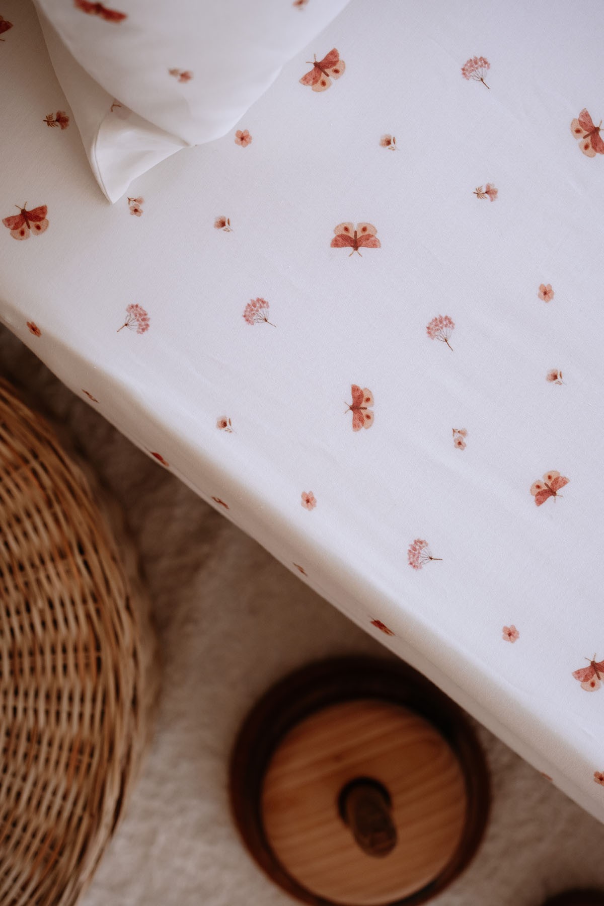 Tba Collection 60x120 Poplin Lastikli Çarşaf Seti - Boho Butterfly