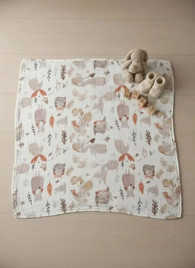 2 Kat Müslin Örtü