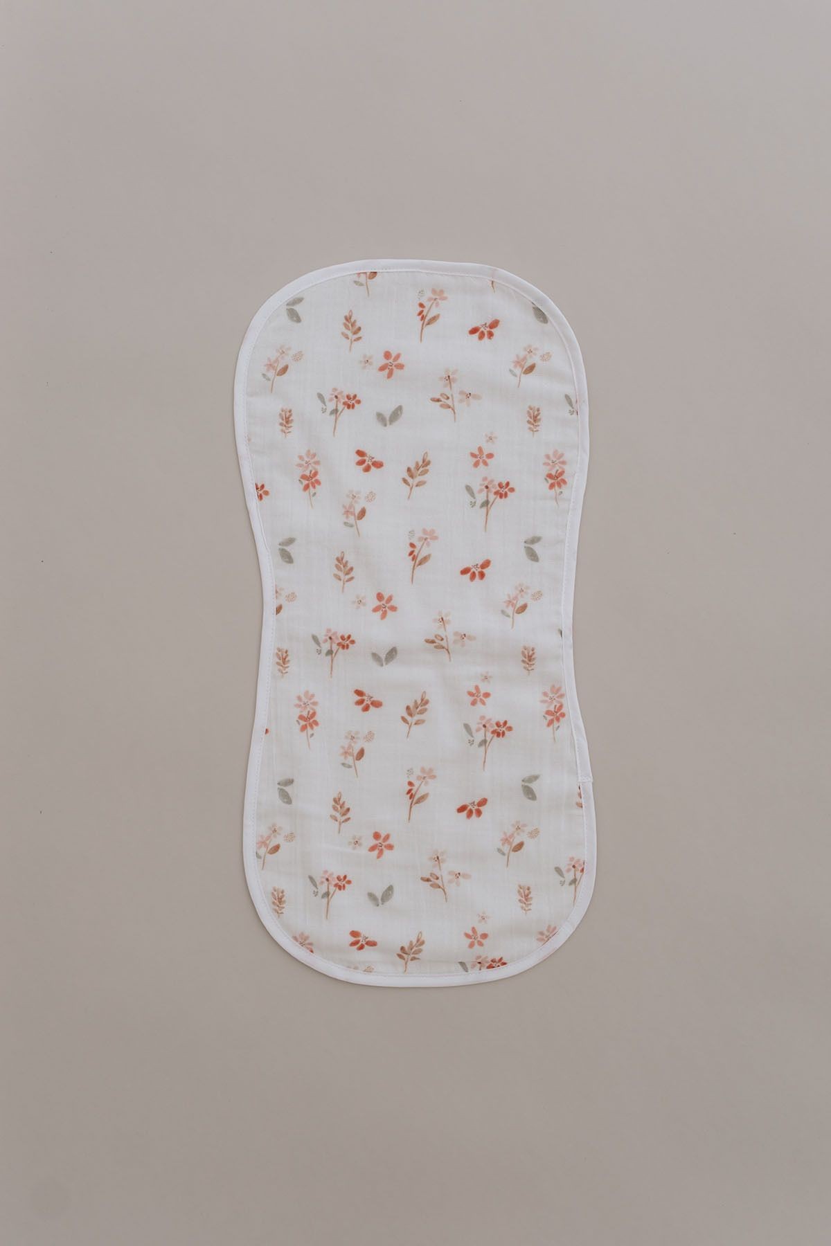 Müslin Önlük ve Omuz Bezi - Pureline Series - Warm Flowers
