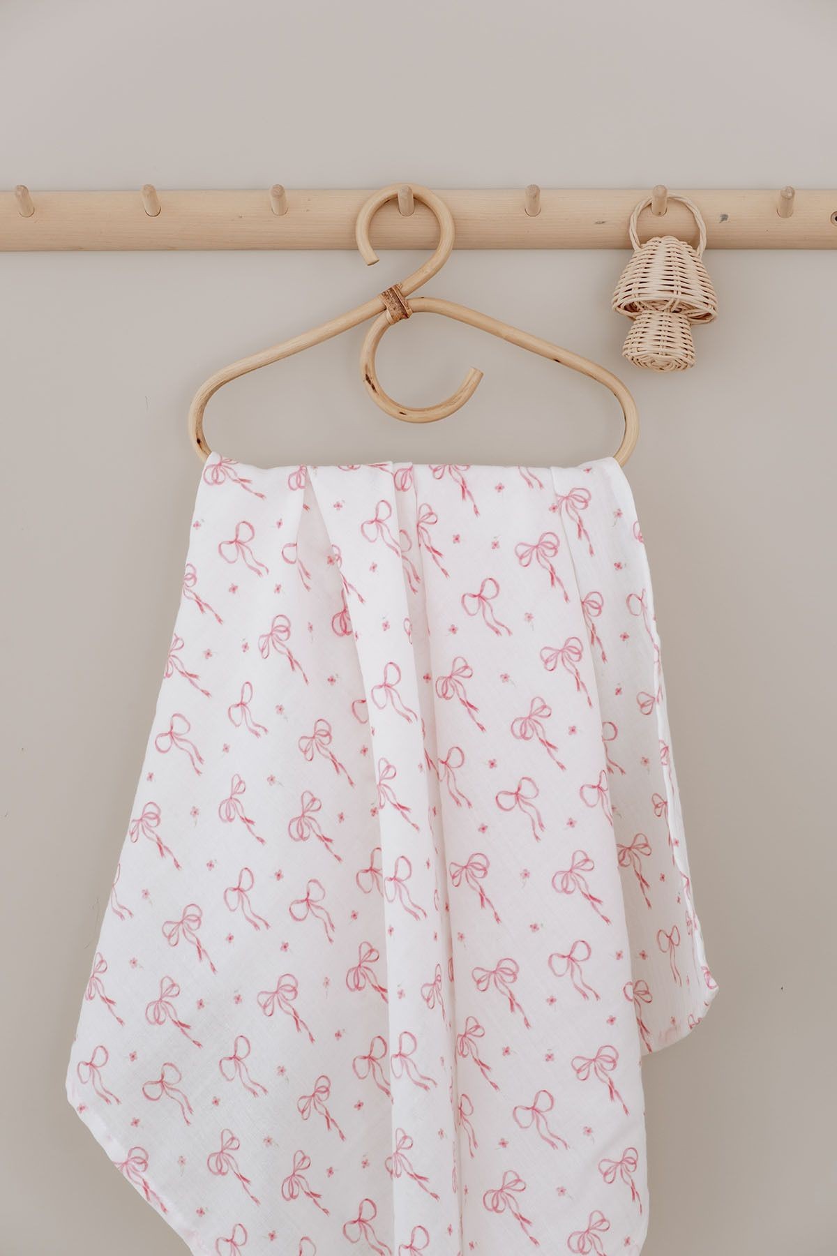 Müslin Örtü - Pureline Series - Dainty Bows