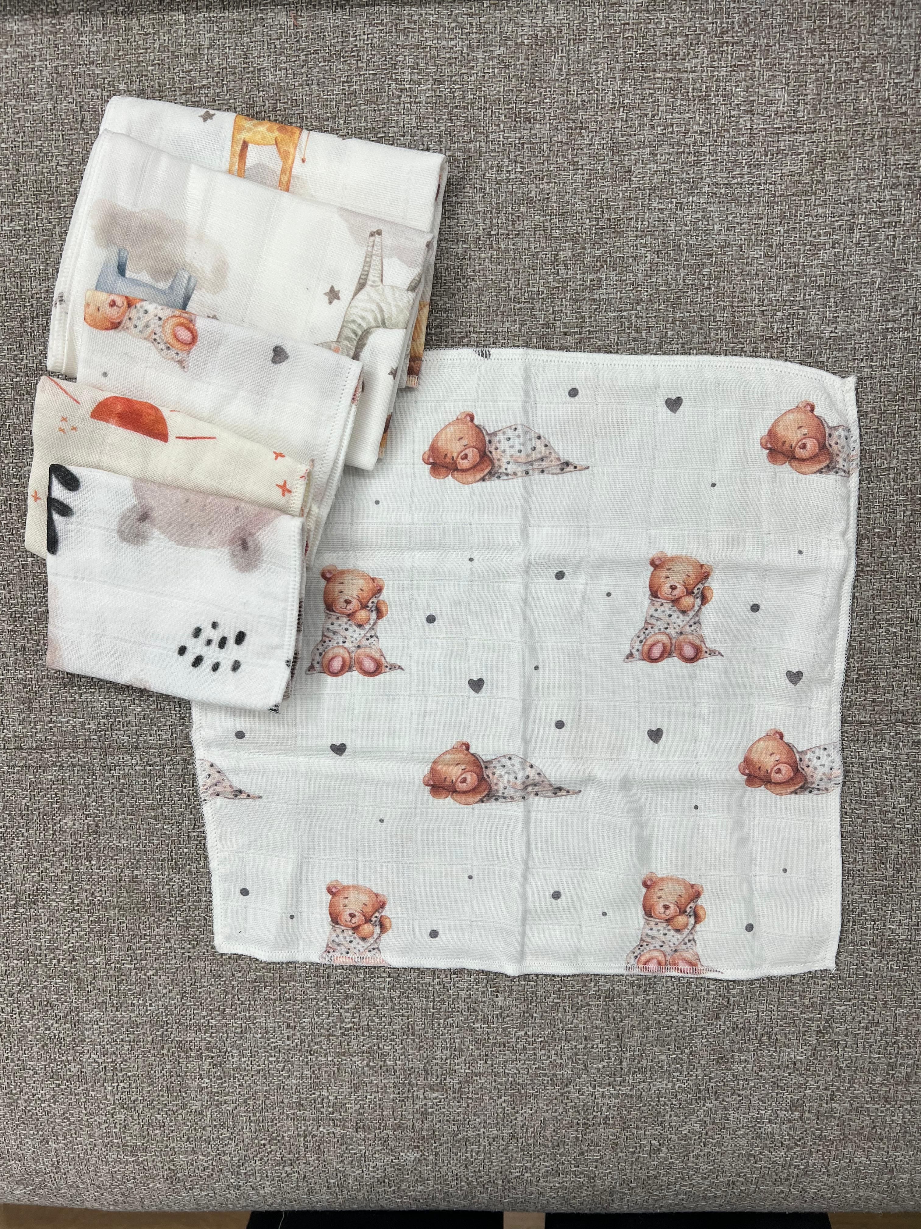 Bebek Ağız Mendili 6'lı Set
