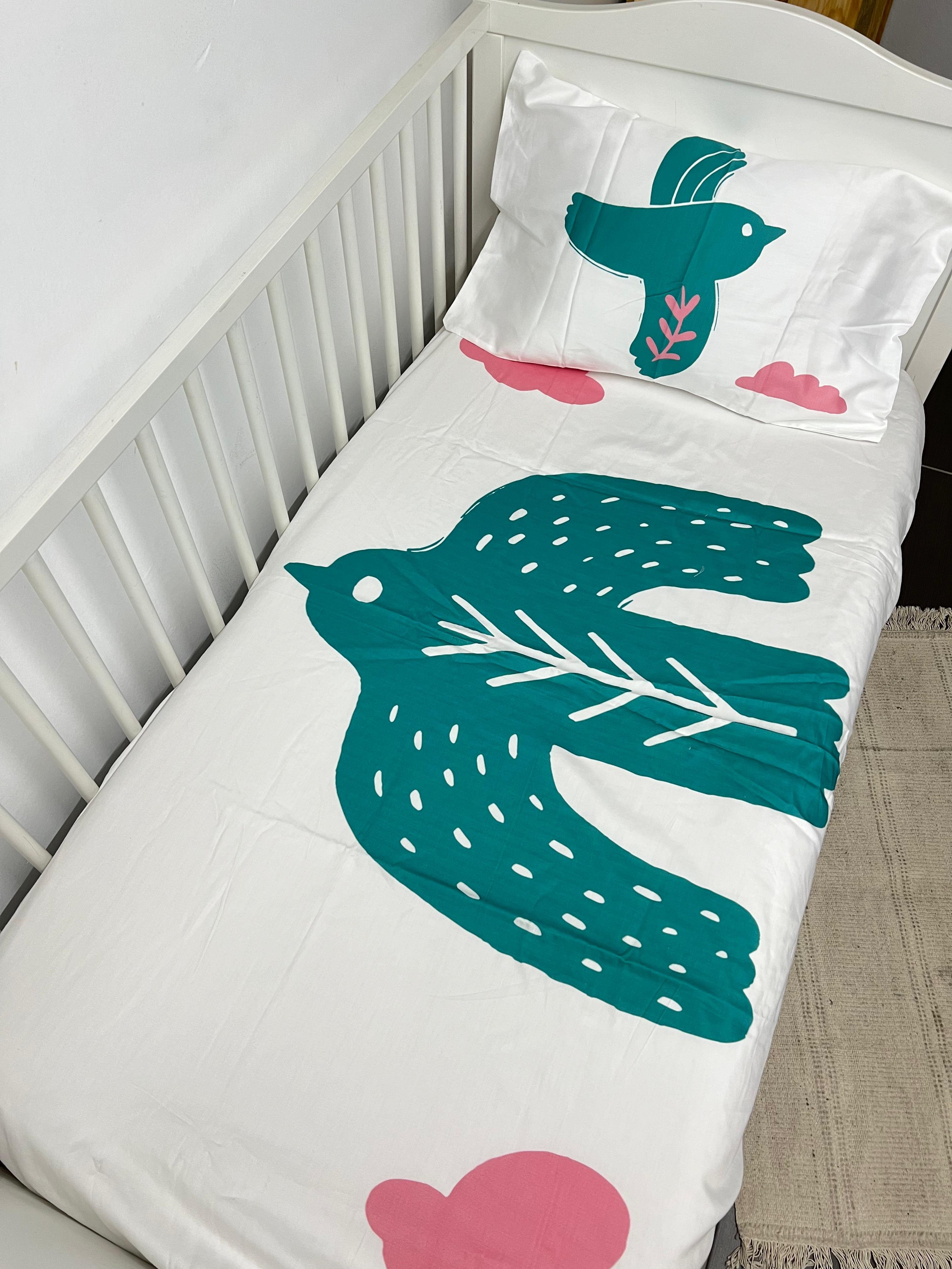 Bebek Boy Lastikli Çarşaf Seti 70x140 cm