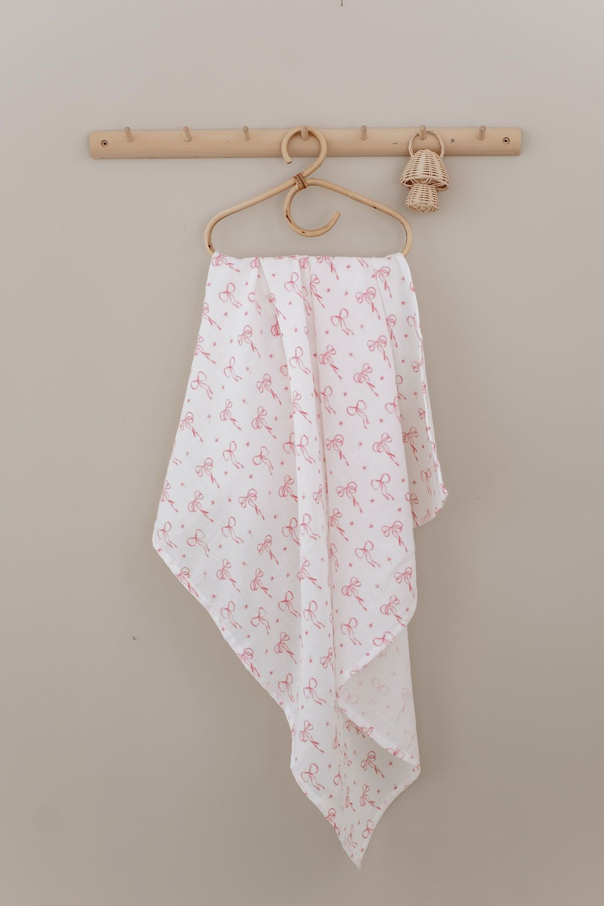 Müslin Örtü - Pureline Series - Dainty Bows