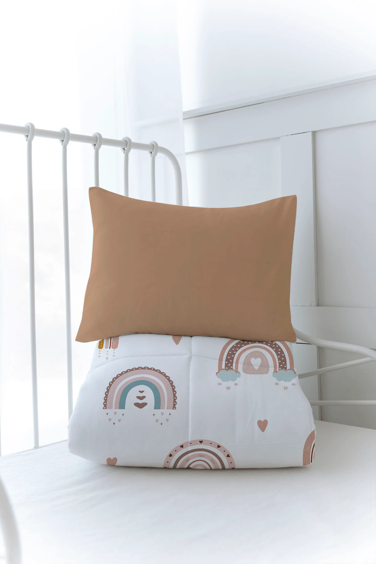 Organik Baskılı Yorgan Seti - Royal Series - Space Dream