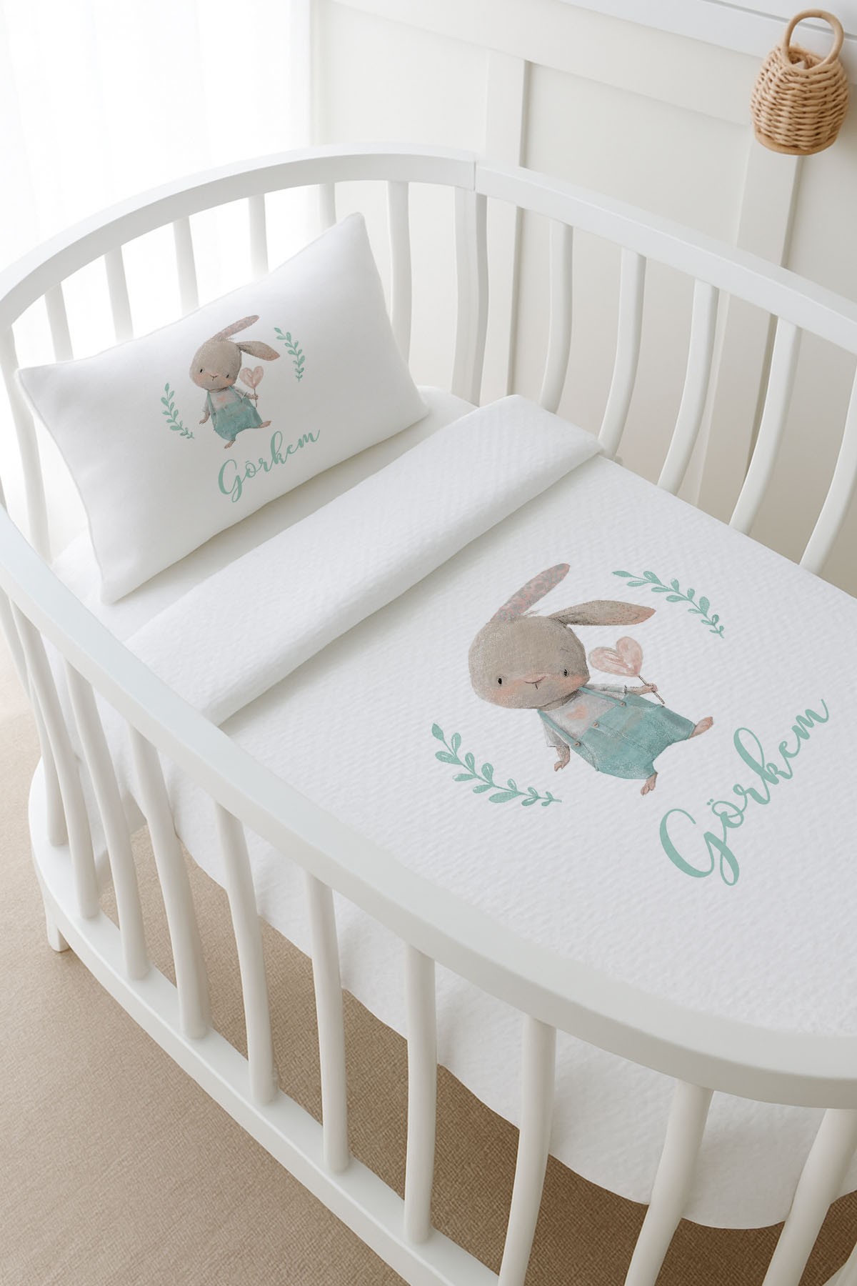 Pike Takımı - For Baby - Salopetli Tavşan