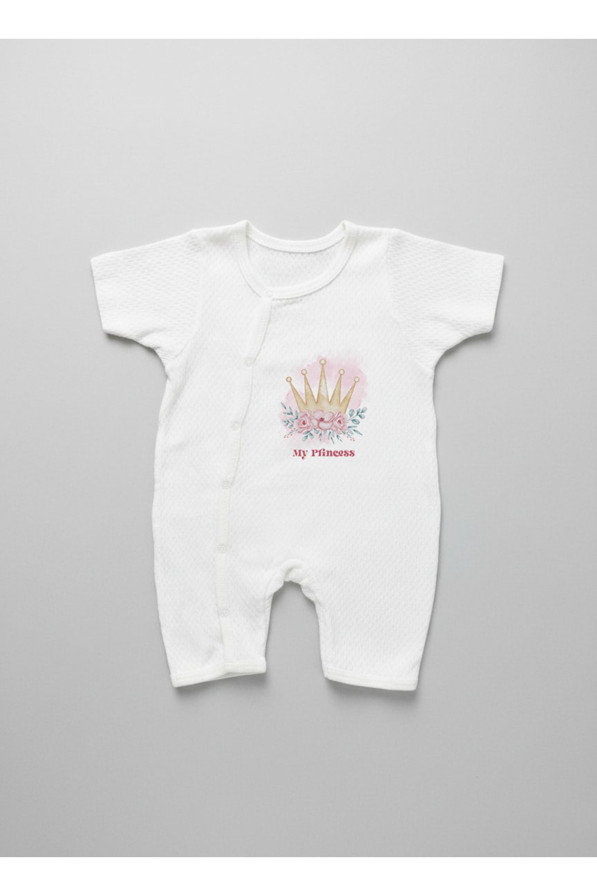 Jakarlı Romper Body - For Baby - Little Princess