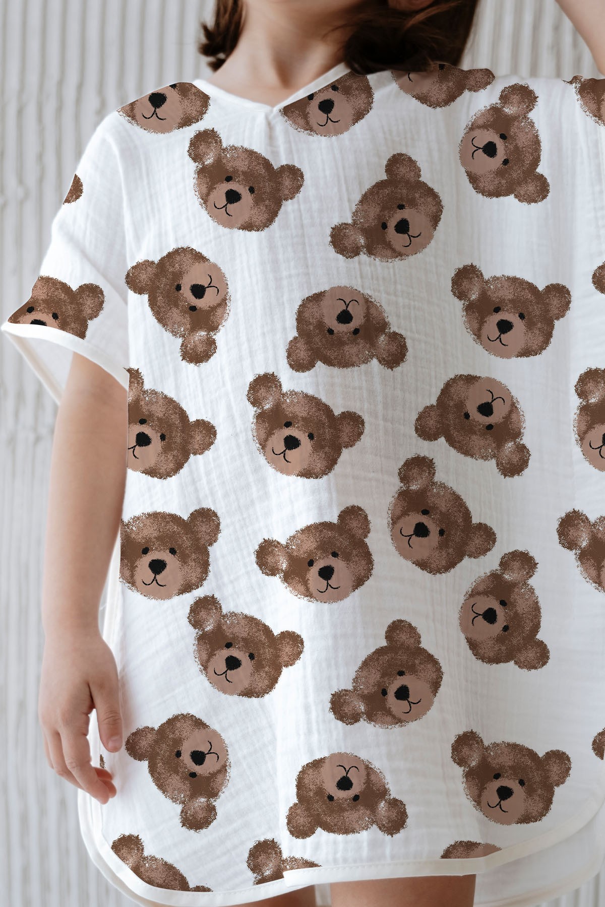 4 Kat Müslin Panço - Tiny Bear