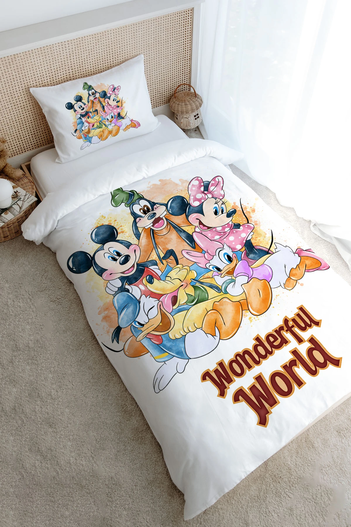 Tek Kişilik Nevresim Takımı 160x220cm 