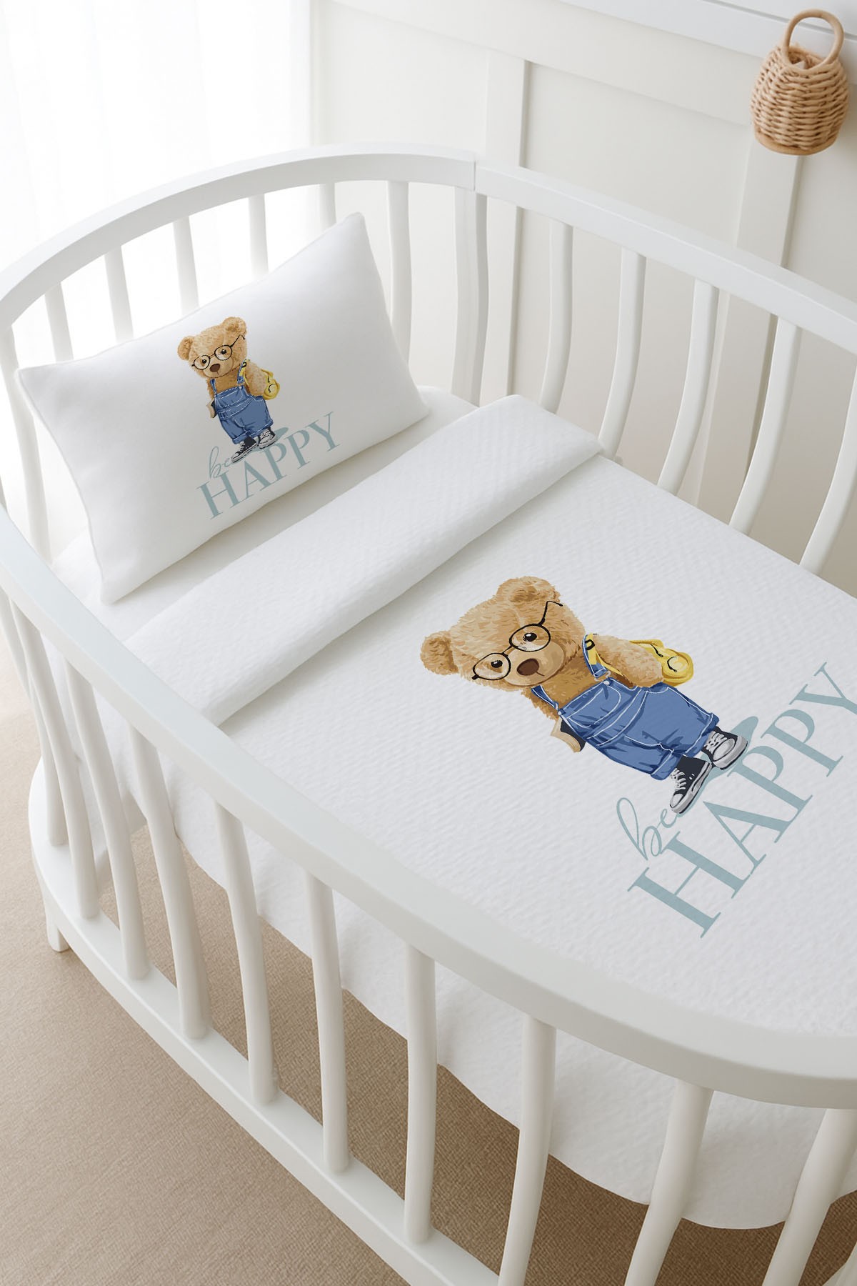 Pike Takımı - Pure Baby - Salopetli Ayıcık