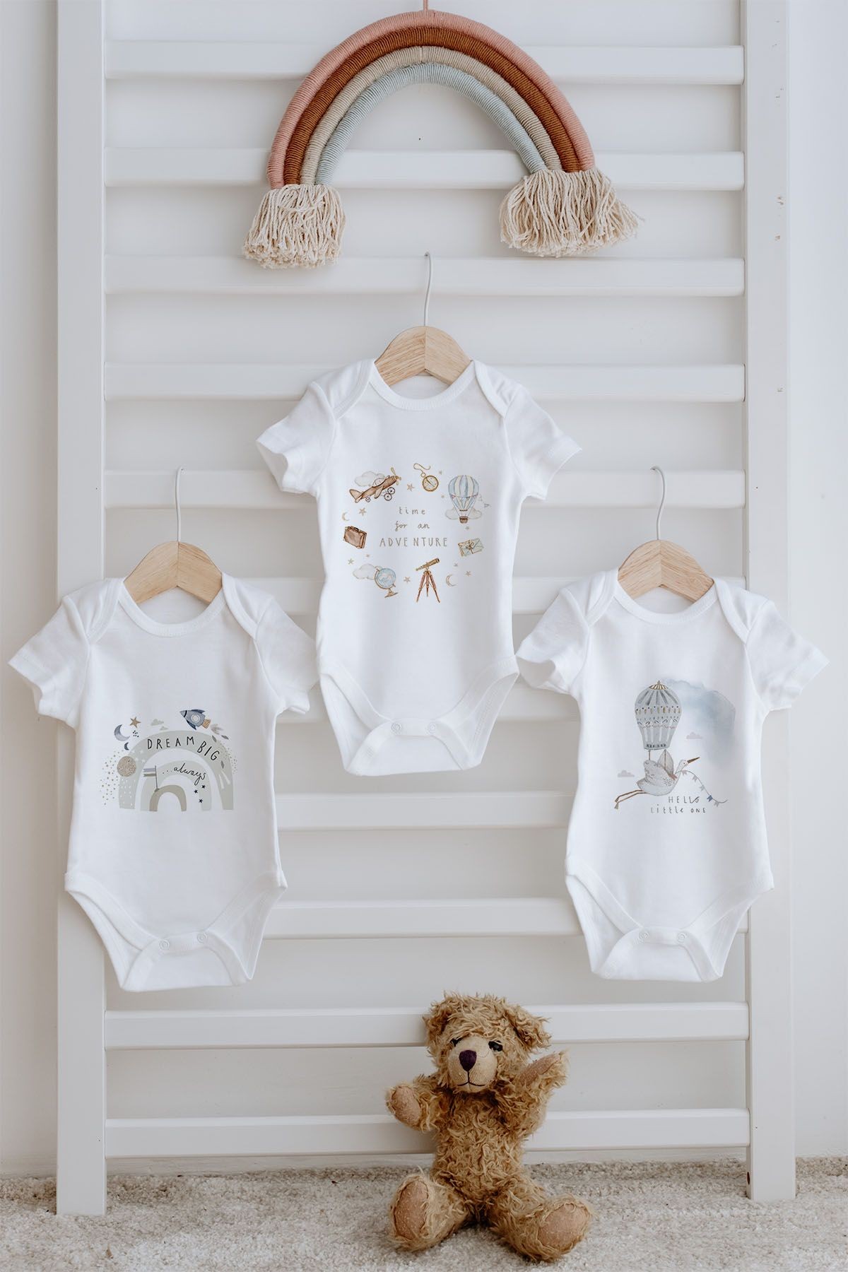 3'lü Bebek Body - Royal Series - 026