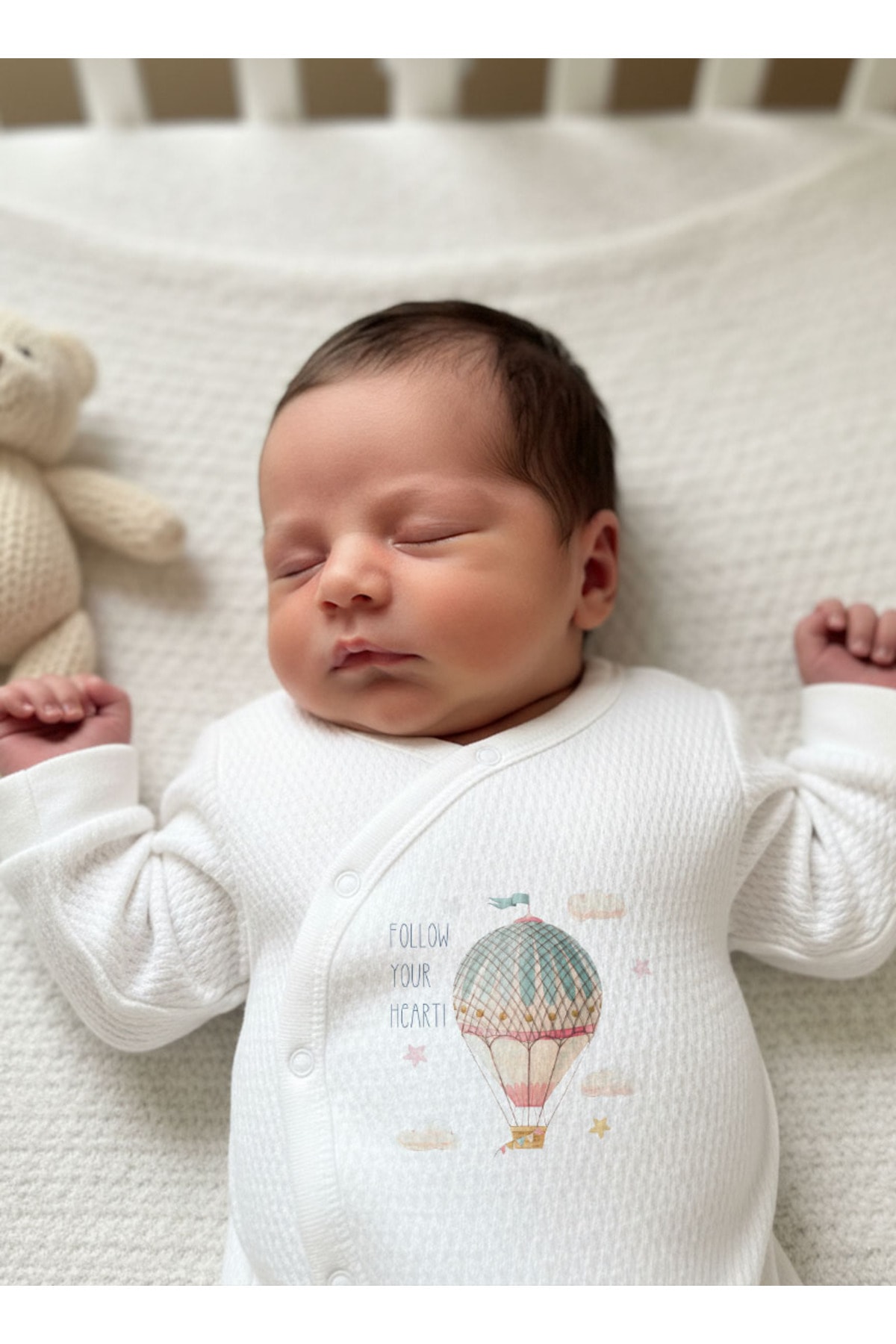 Jakarlı Tulum Şapka Eldiven - Little Baby - Pink Dreams
