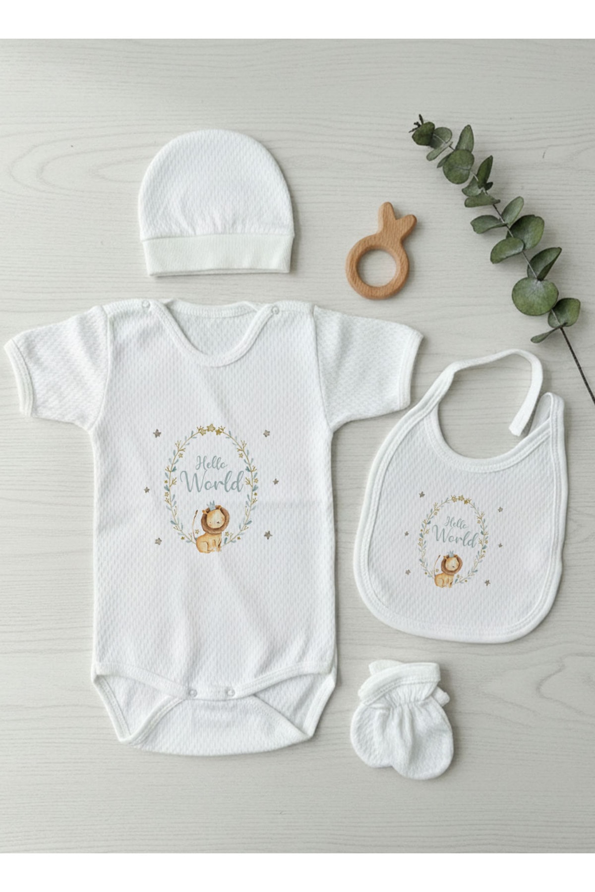 Jakarlı Body Seti - For Baby - Little Lion