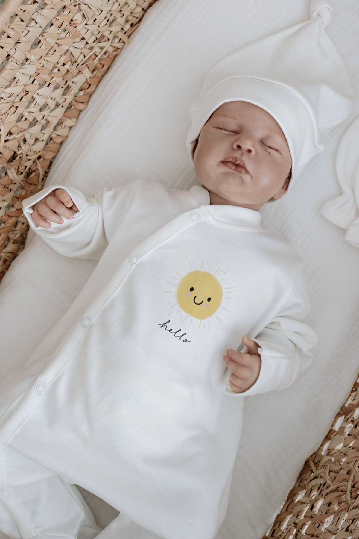 Organik 6'lı Hastane Çıkışı - Pure Baby - Gülen Güneş