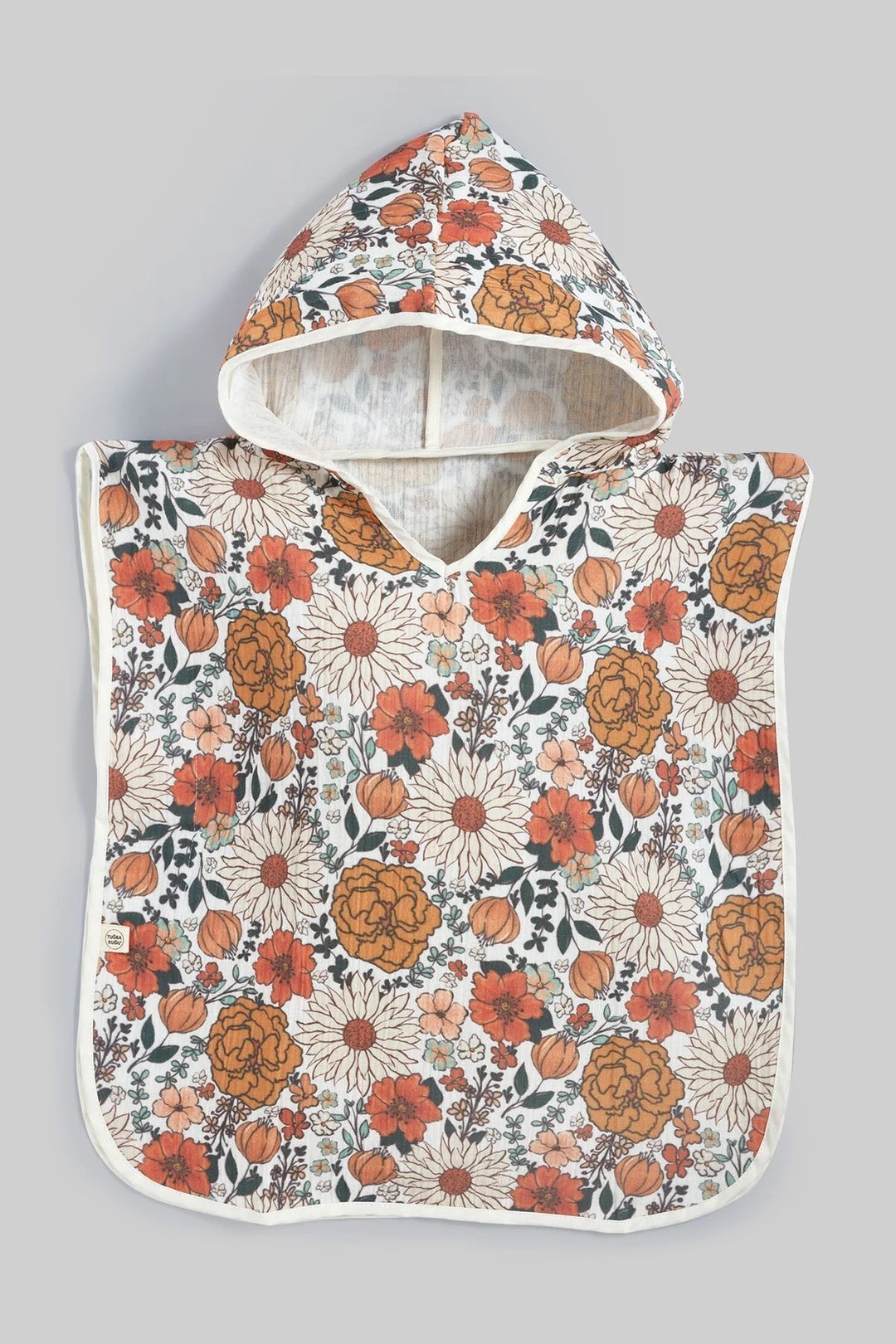 2 Kat Müslin Panço - Summer Vibe - Çiçek Desenli
