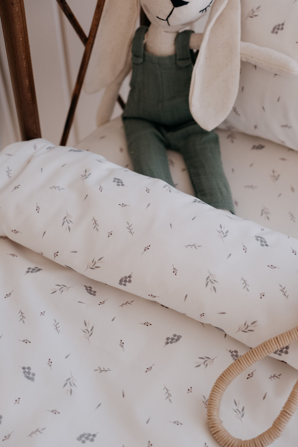 Tba Collection - Poplin Anne Yanı Nevresim Takımı | Çarşafsız - Eucalyptus