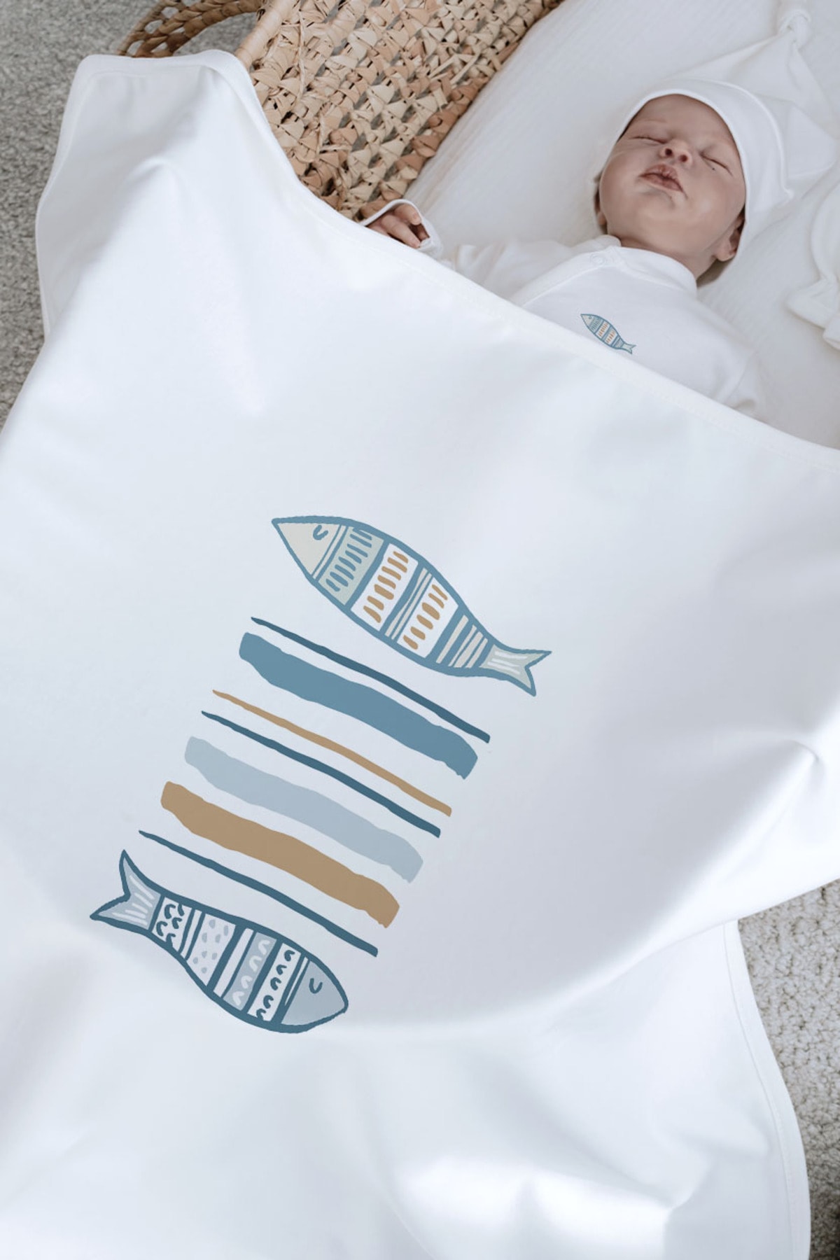 Organik 6'lı Hastane Çıkışı - Pure Baby - Baby Fish