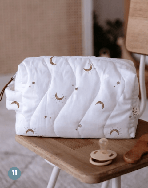 Poplin Bebek Bakım Çantası