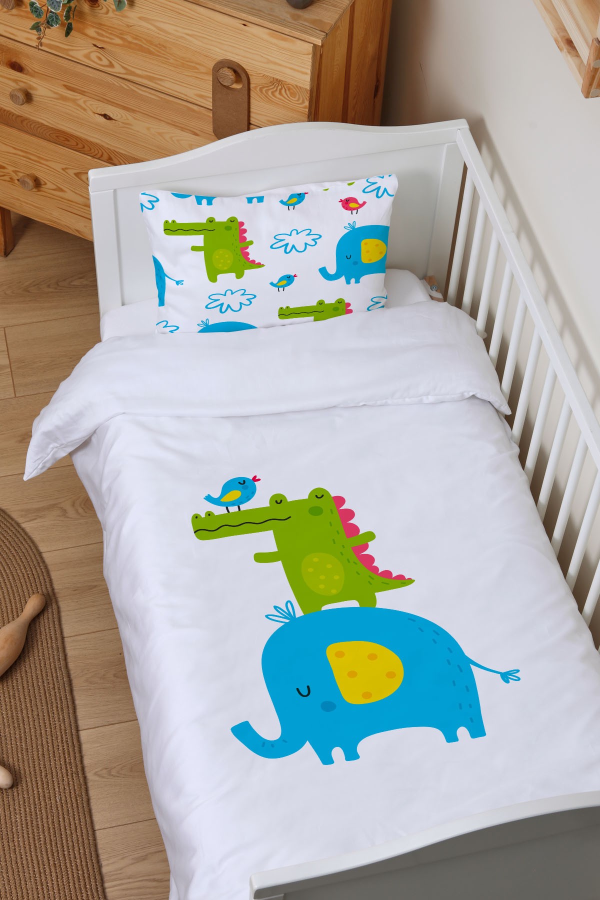 Bebek Boy Nevresim Takımı (100x150) 009