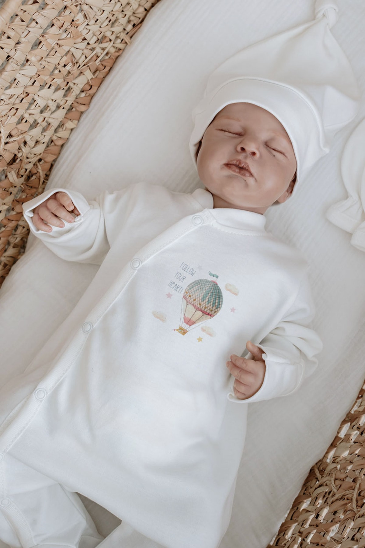Organik 6'lı Hastane Çıkışı - Little Baby - Pink Dreams