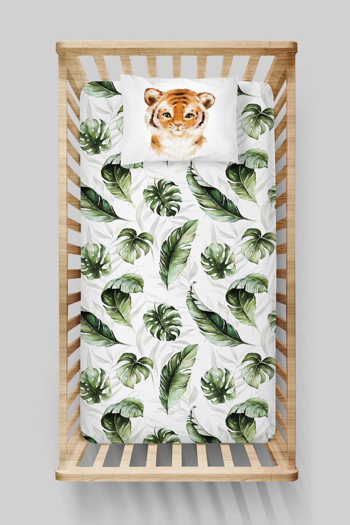 Bebek Boy Lastikli Çarşaf Seti 70x110 cm