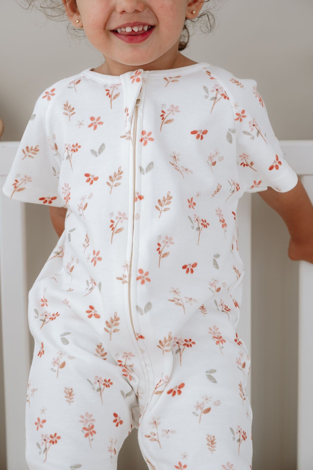 0.5 TOG Yazlık Bebek Ve Çocuk Uyku Tulumu - Pureline Series - Soft Bloom