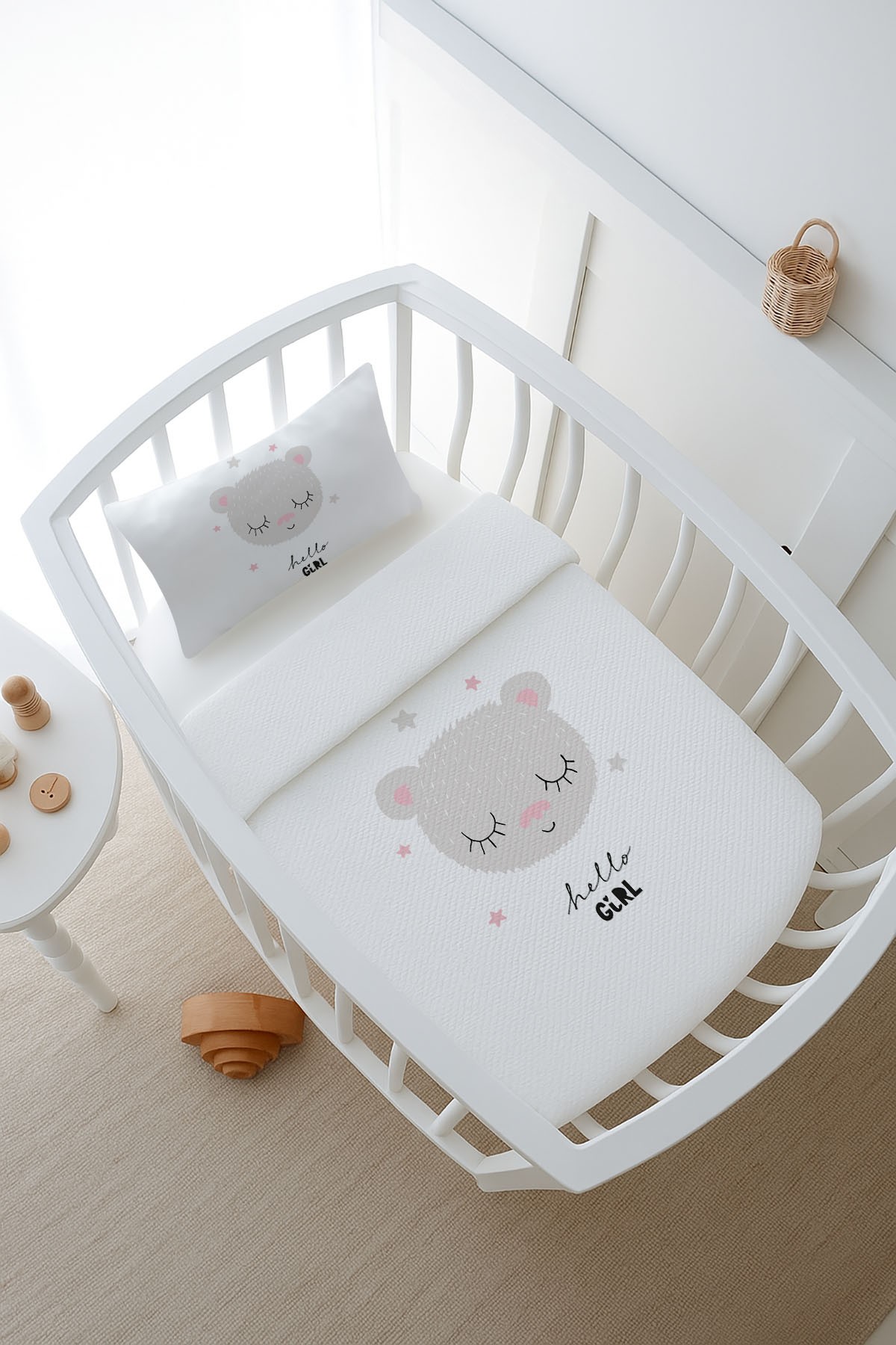 Pike Takımı - Pure Baby - Kız Bebek Ayıcık