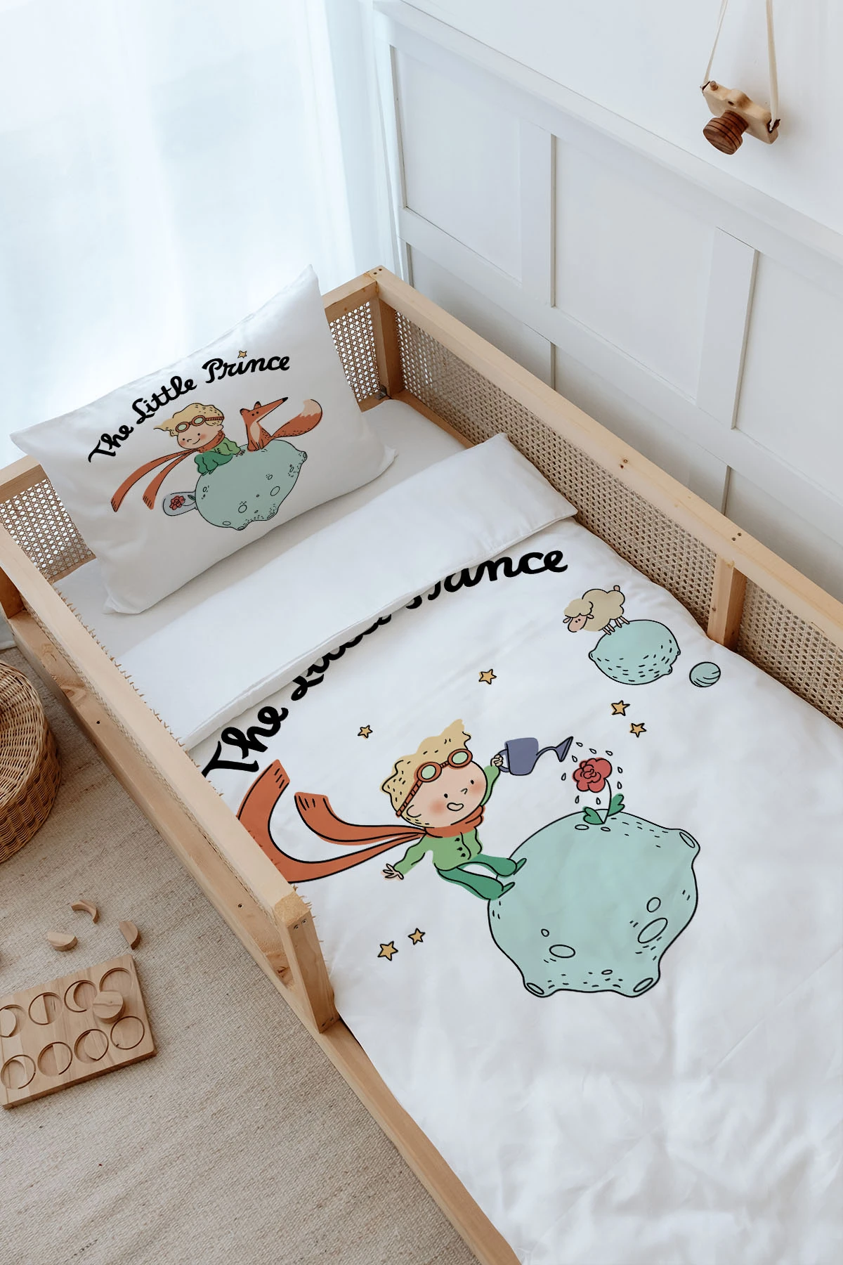 Montessori Nevresim Takımı - Ay'da Küçük Prens