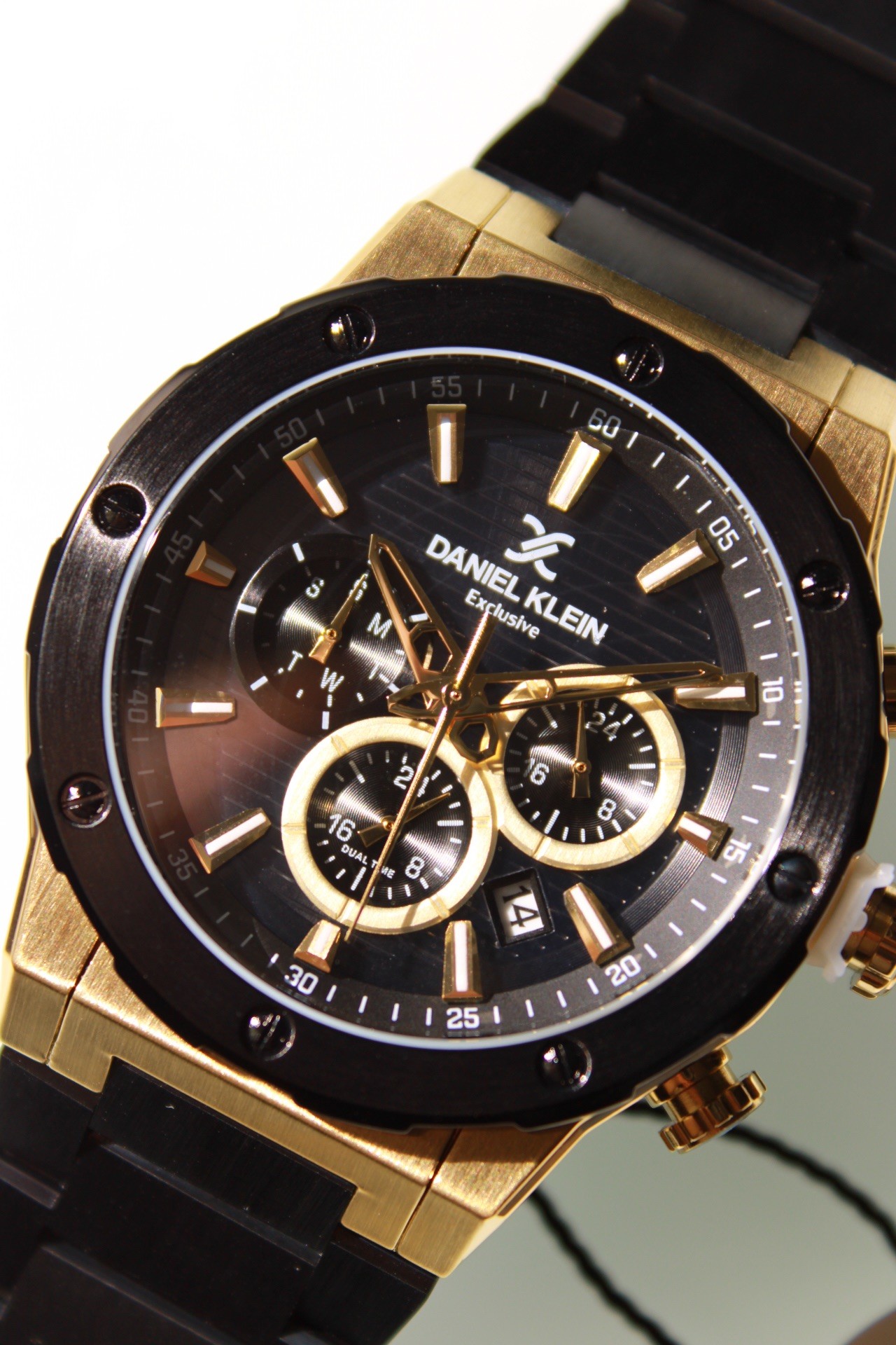 Orijinal Daniel Klein İsimli Exclusive Seri Gold Siyah Kol Saati