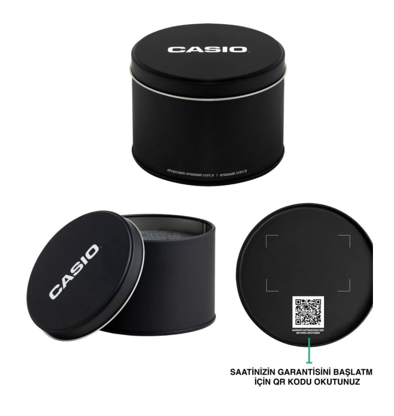 Orijinal Çelik Casio Marka İsim Yazılı Kol Saati