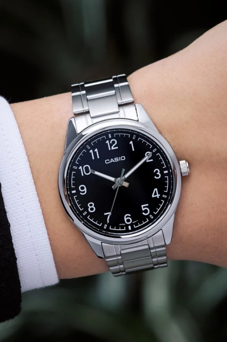 Orijinal Çelik Casio Marka İsim Yazılı Kol Saati