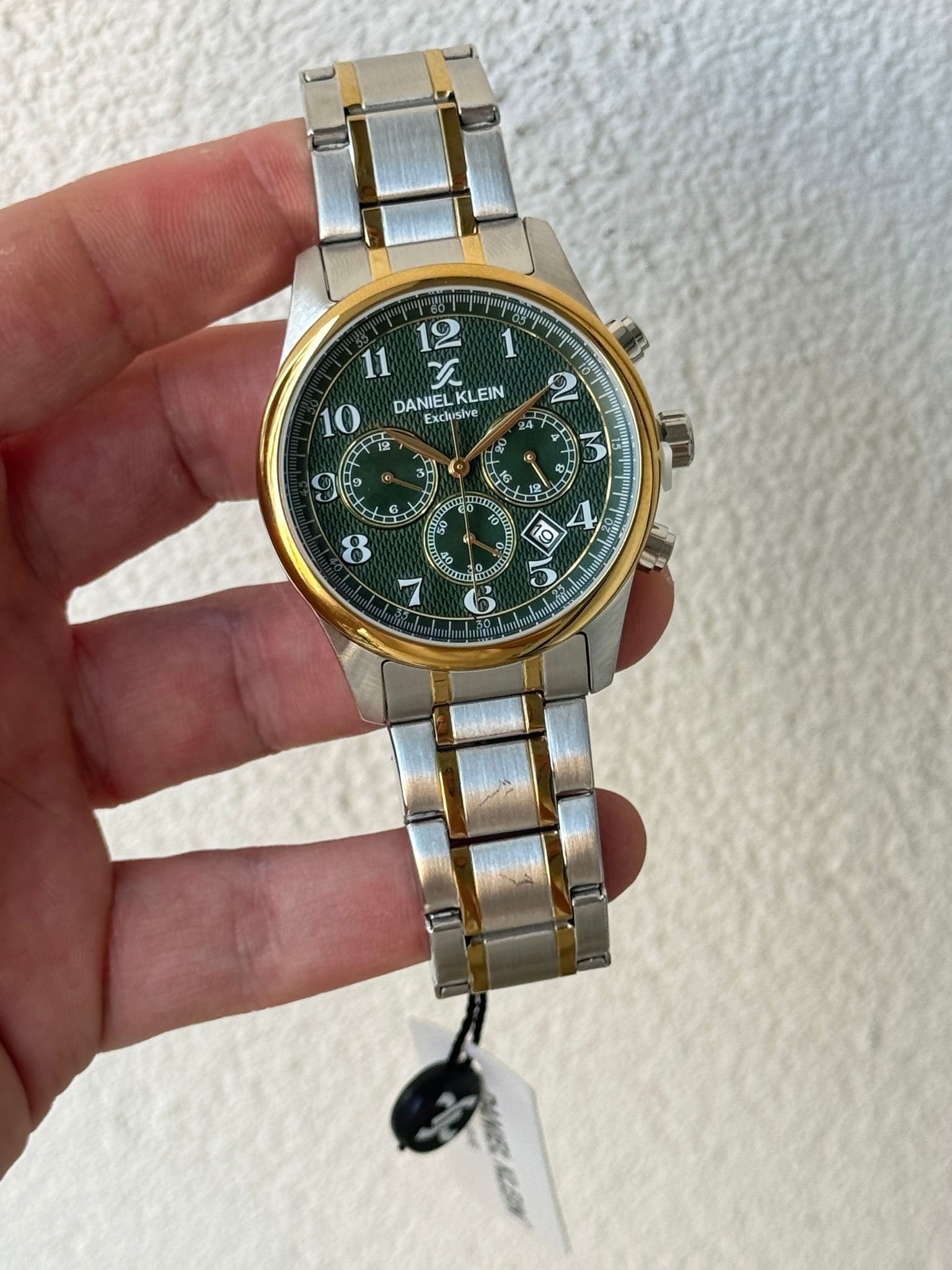 Orijinal Daniel Klein Kordonu İsim Yazılı Retro Gold Exclusive Kol Saati