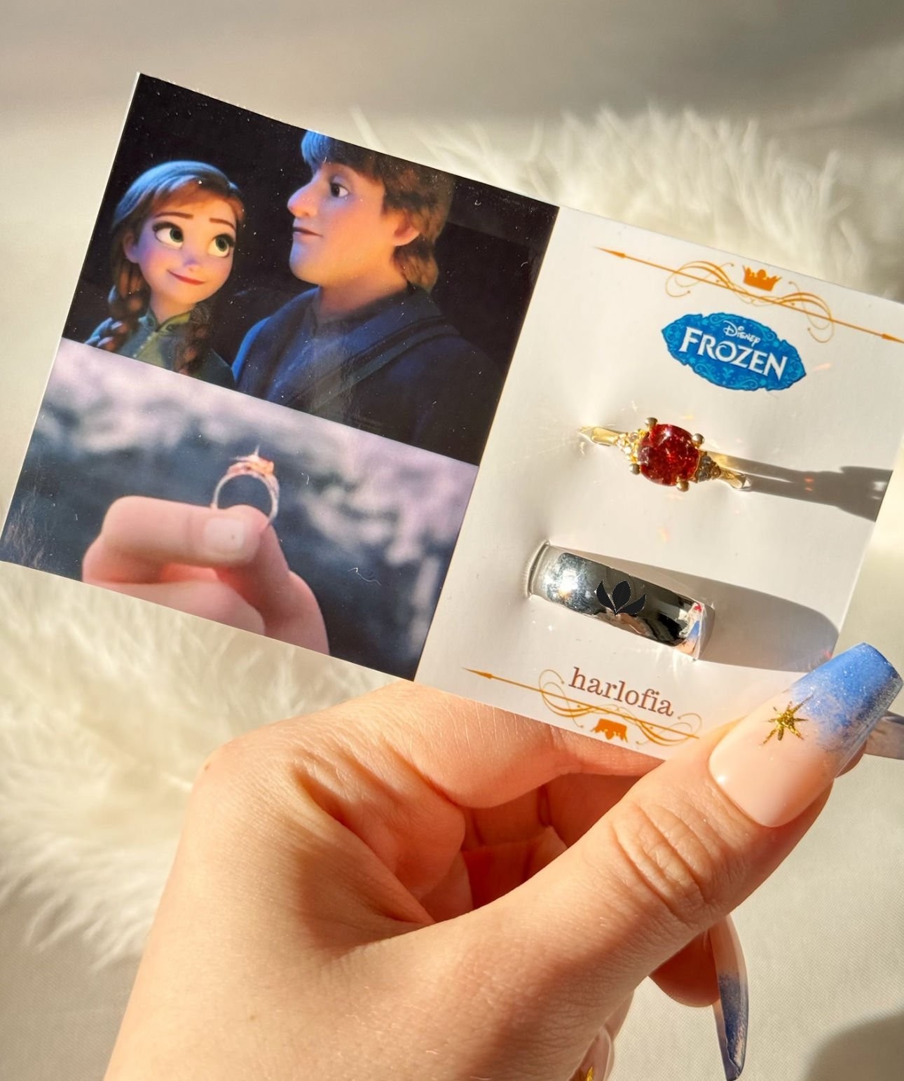 Anna & Kristoff Çift Yüzüğü