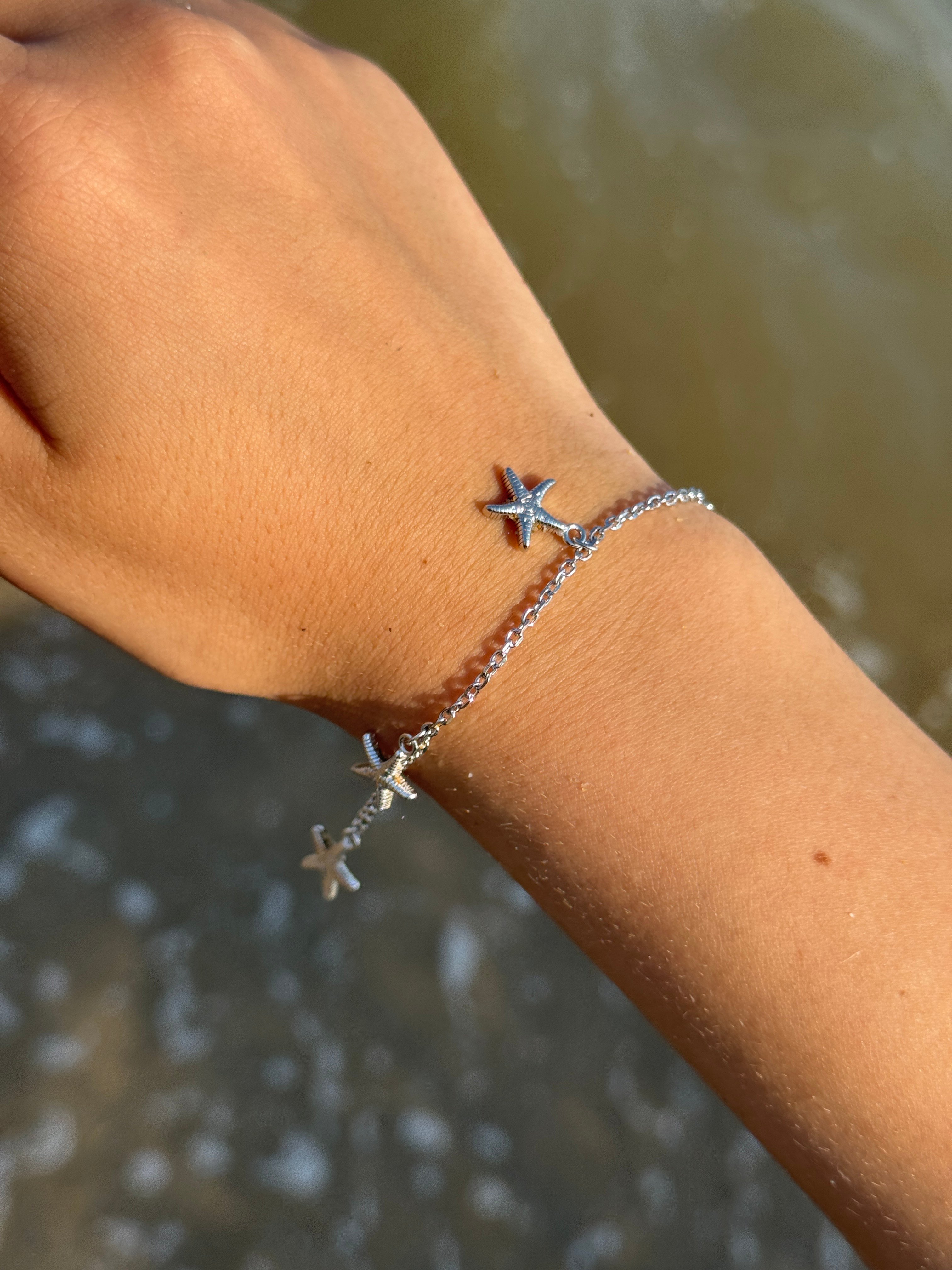 925 Gümüş Seastar Bileklik