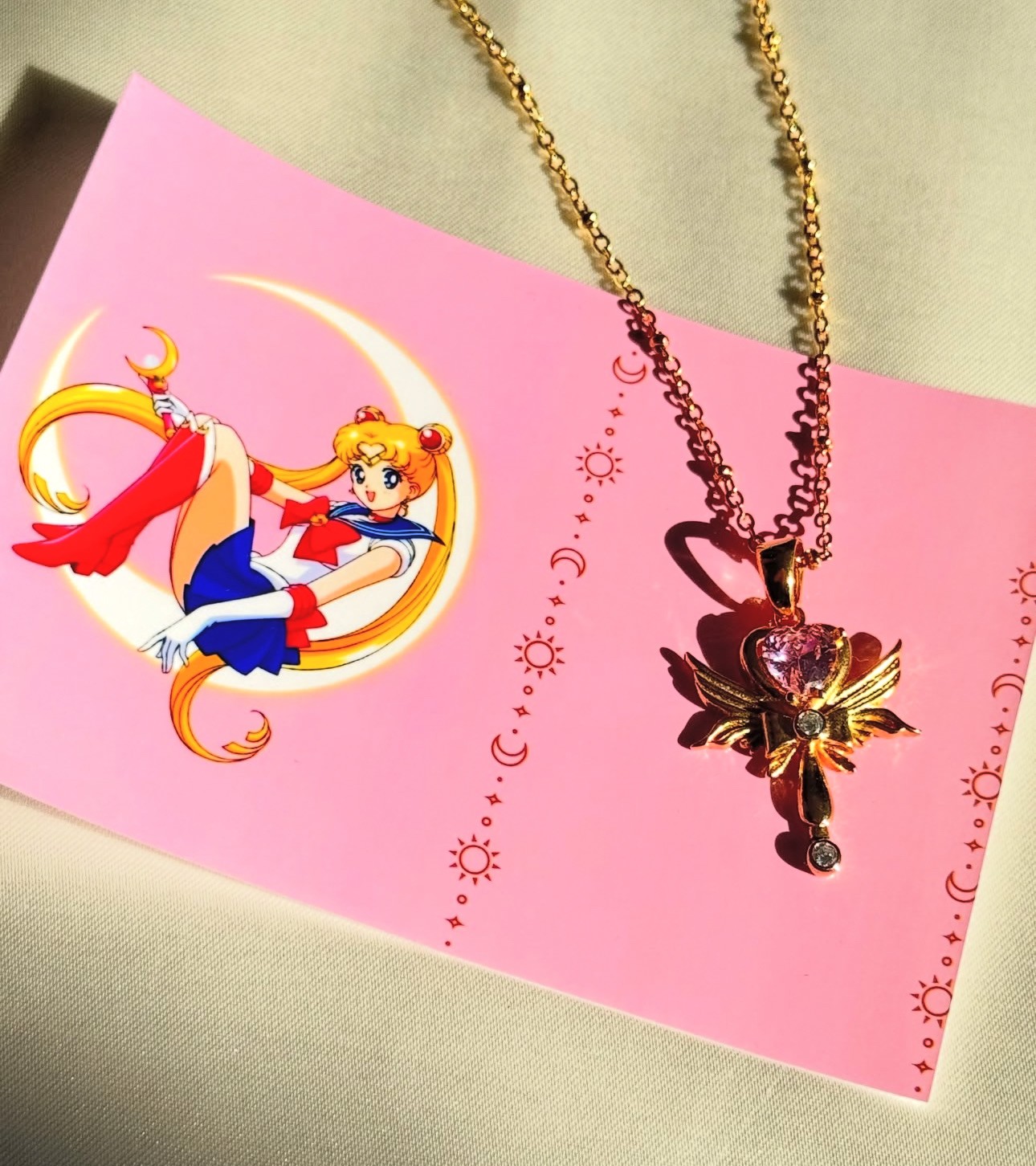 Sailor Moon Time Key Kolye