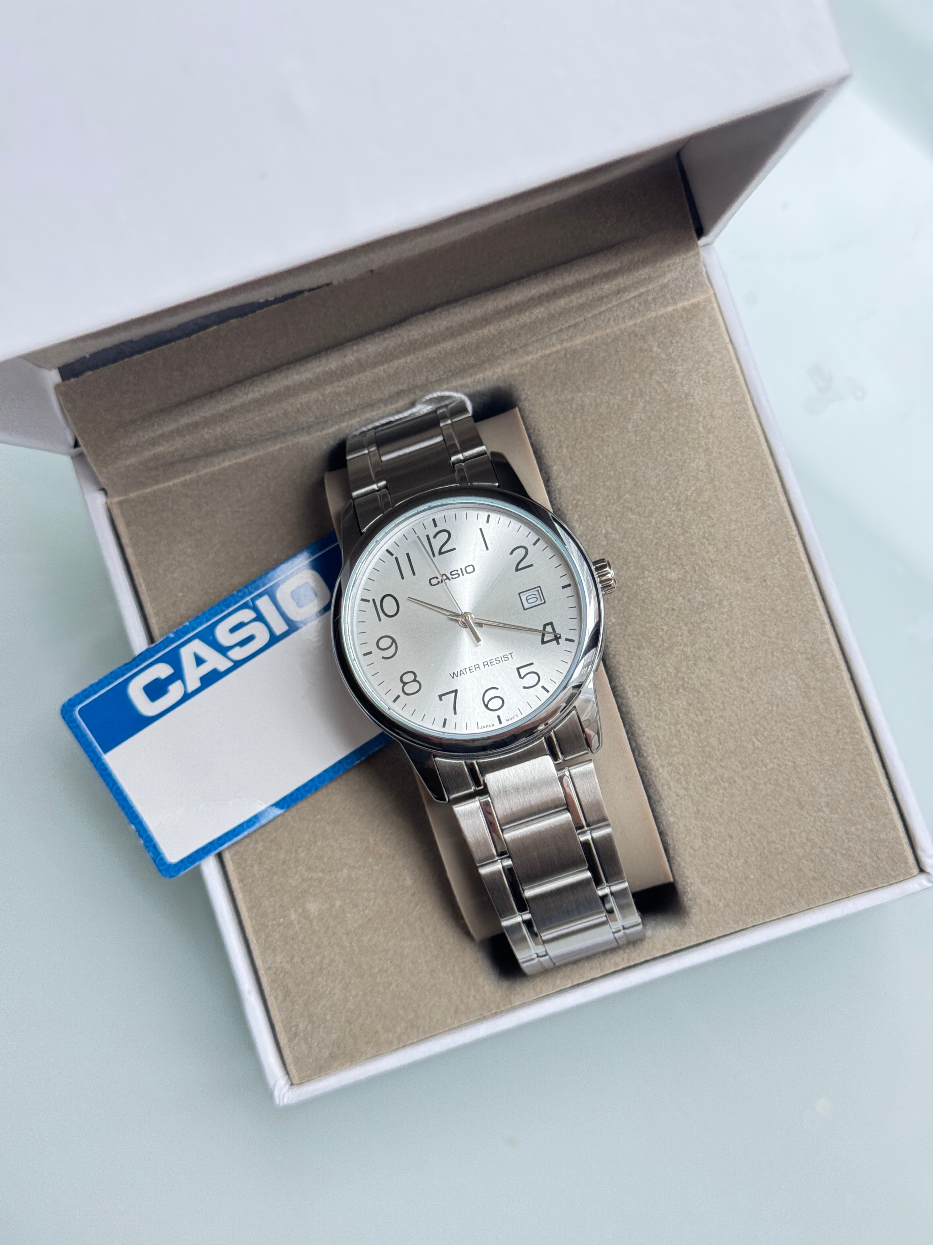 Orijinal Casio Marka Kordonu İsim Yazılı Kol Saati