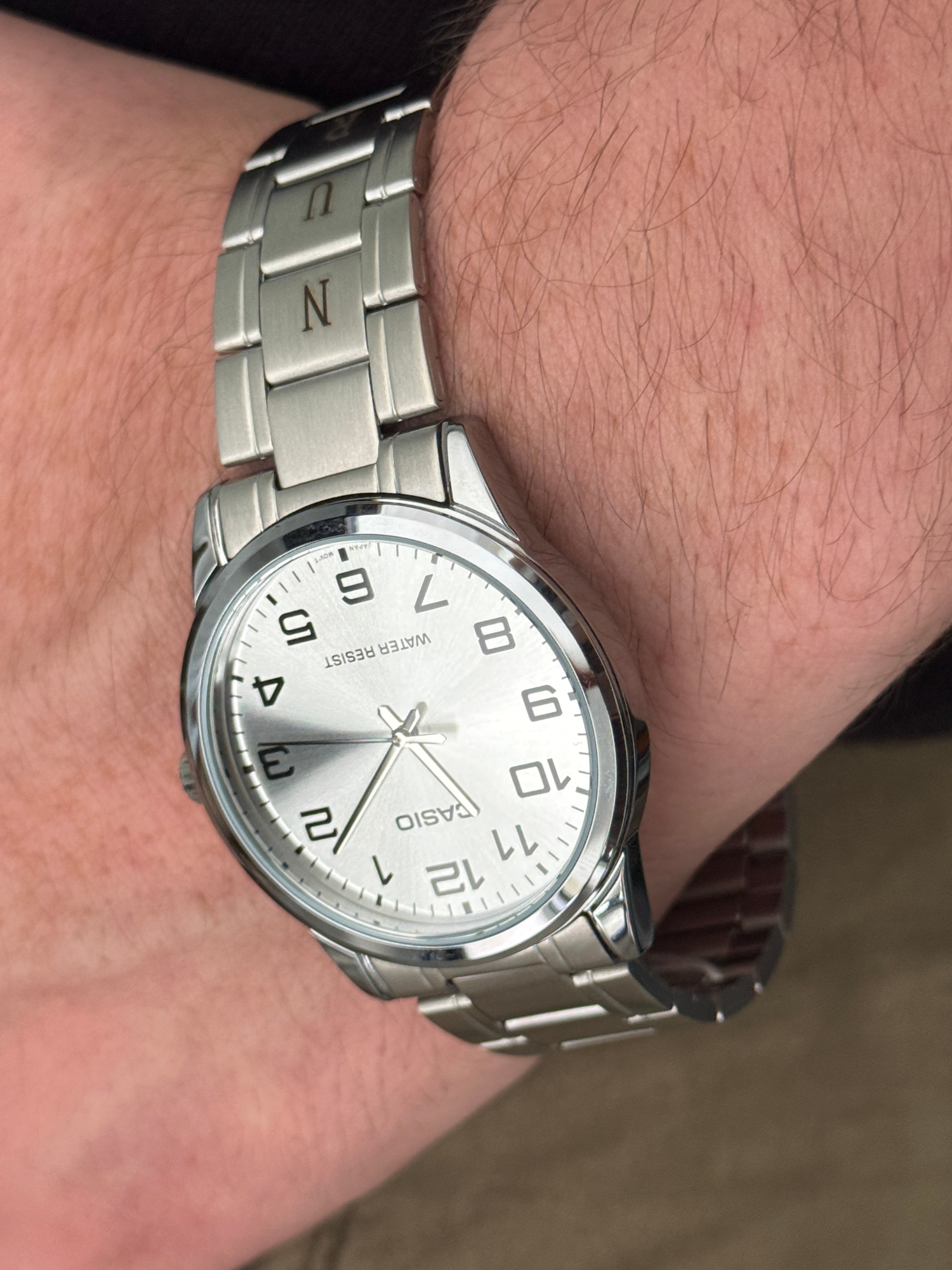 Orijinal Casio Marka Kordonu İsim Yazılı Kol Saati