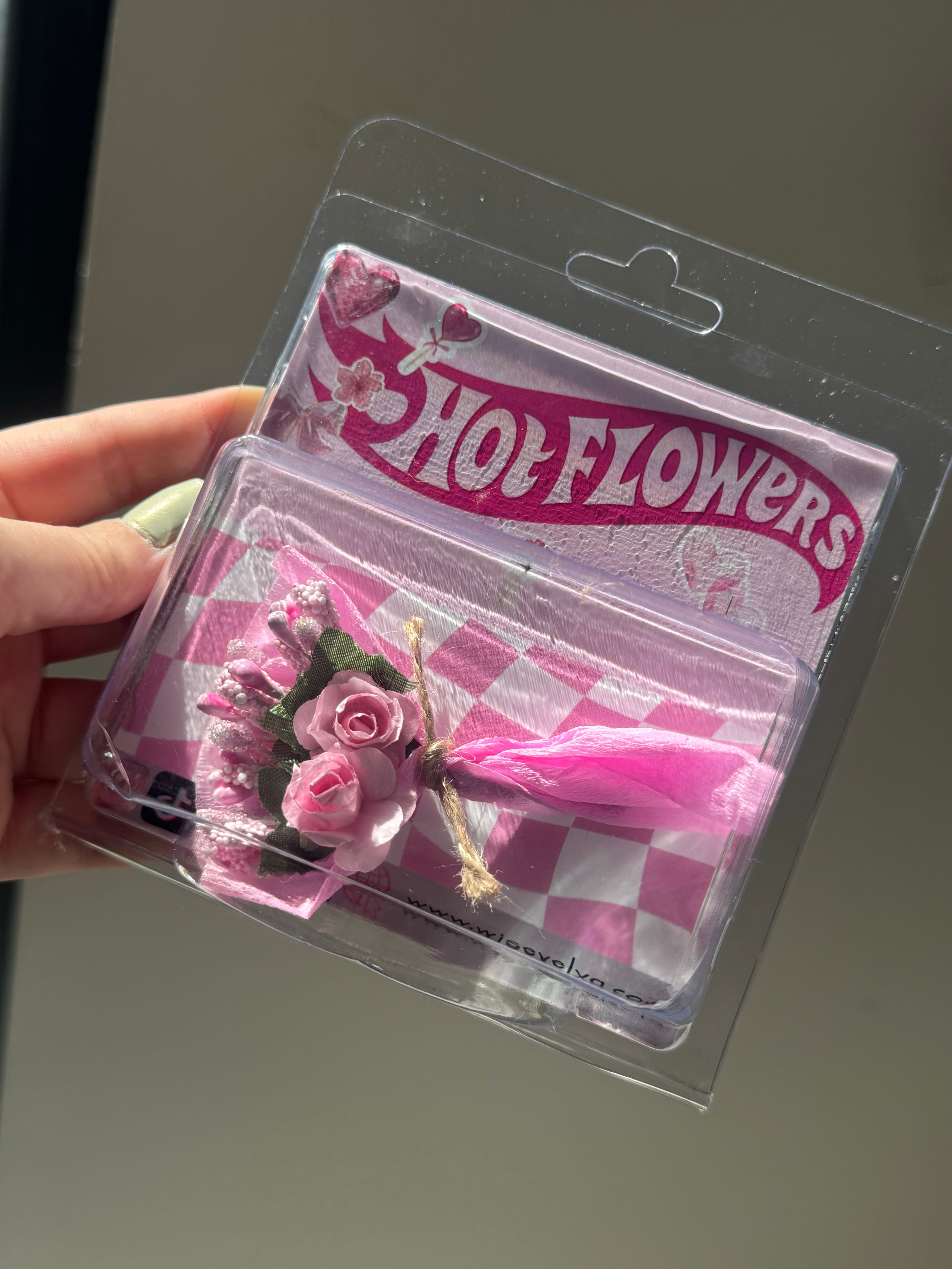 Hot Flowers Pembe Mini Çiçek Buketi