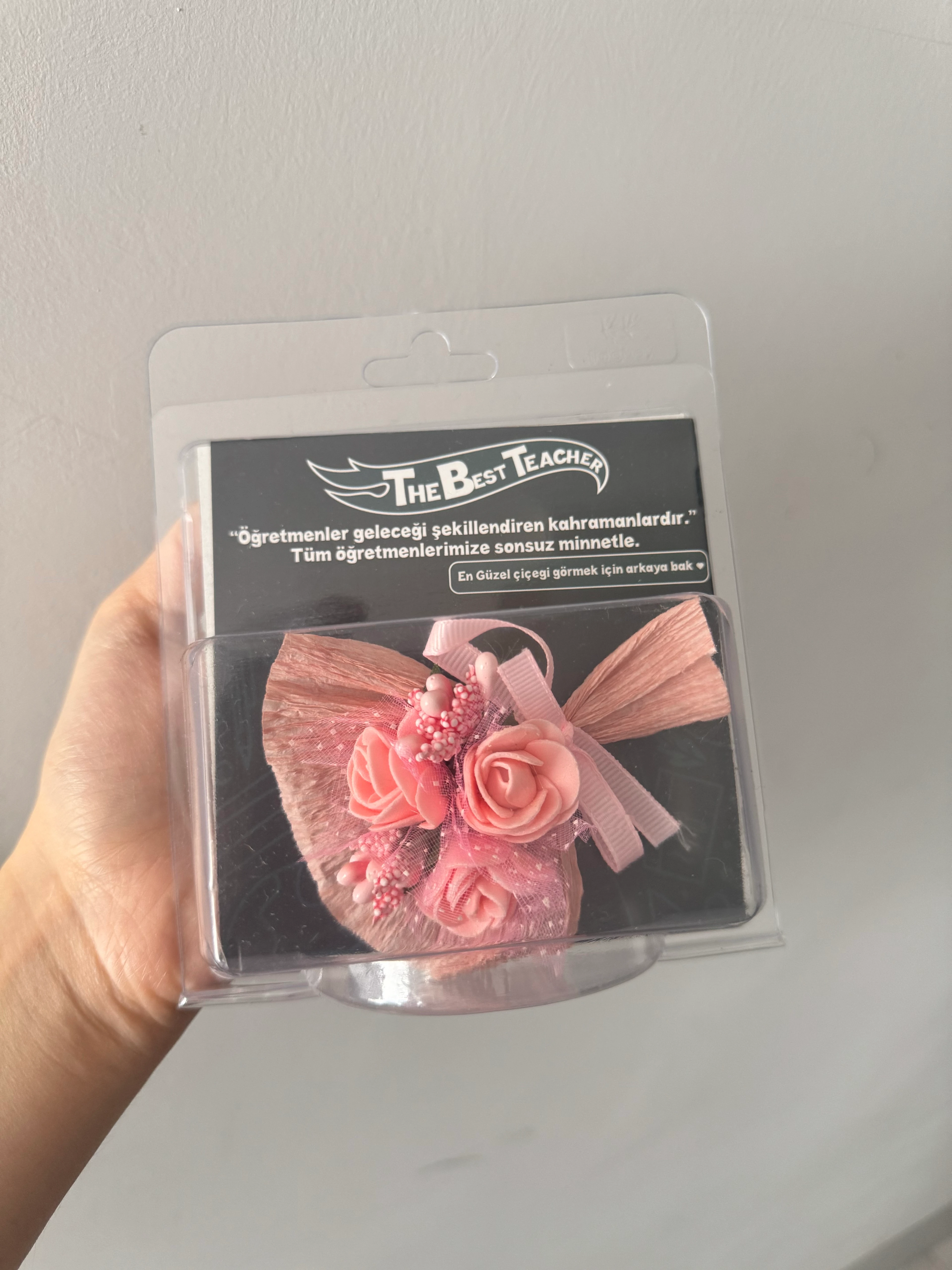 Öğretmenler Günü Özel Hot Flowers Aynalı Çiçek Buketi