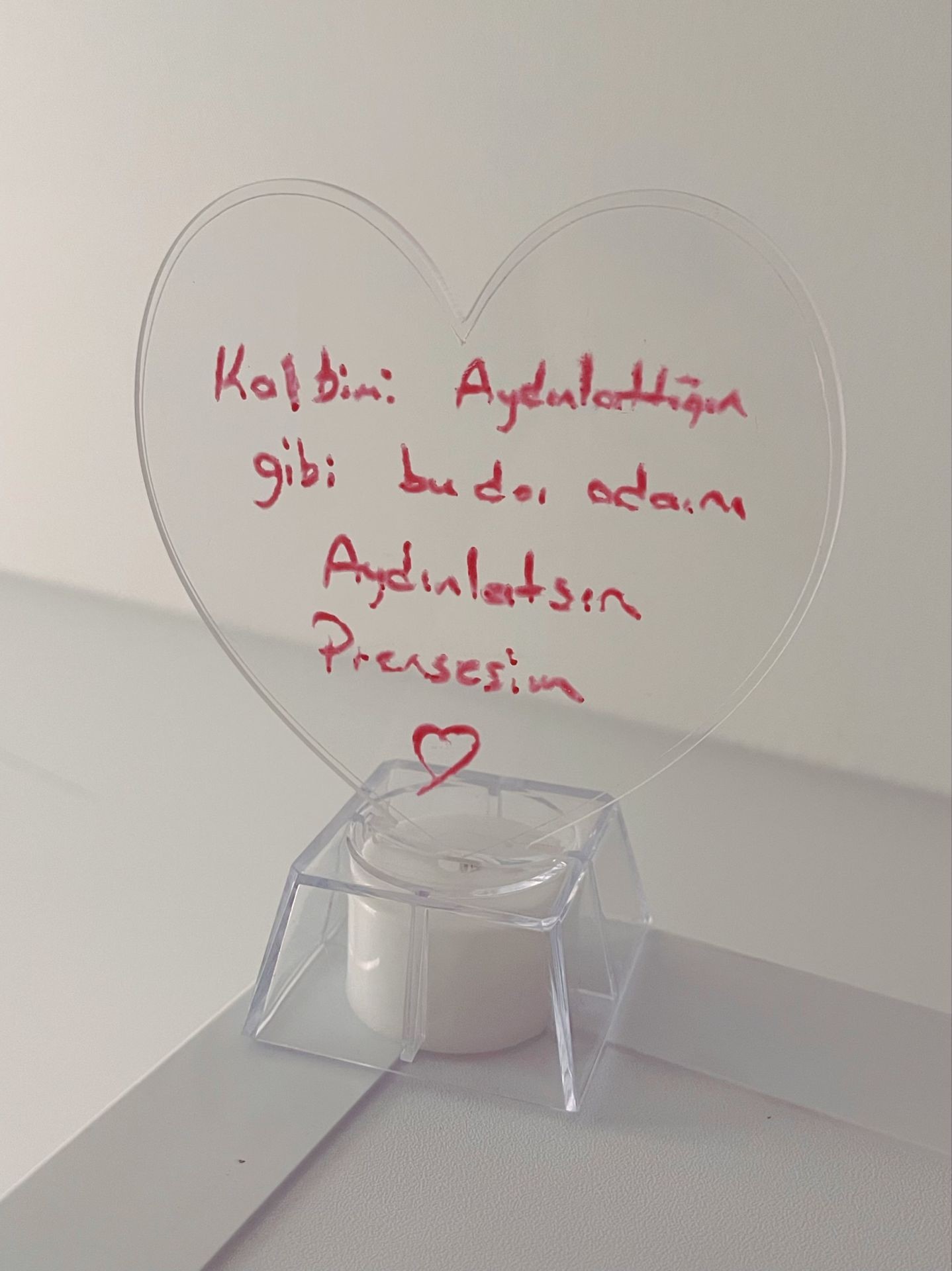 Led Işıklı Kalemli Masa Lambası