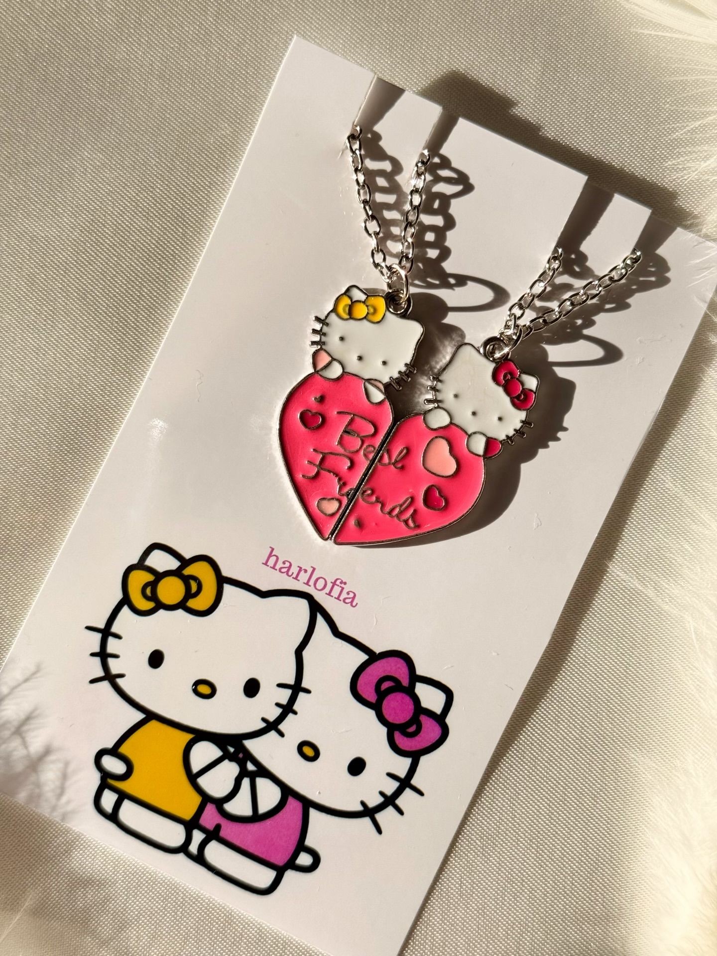 Hello Kitty Best Friends Kolye Seti
