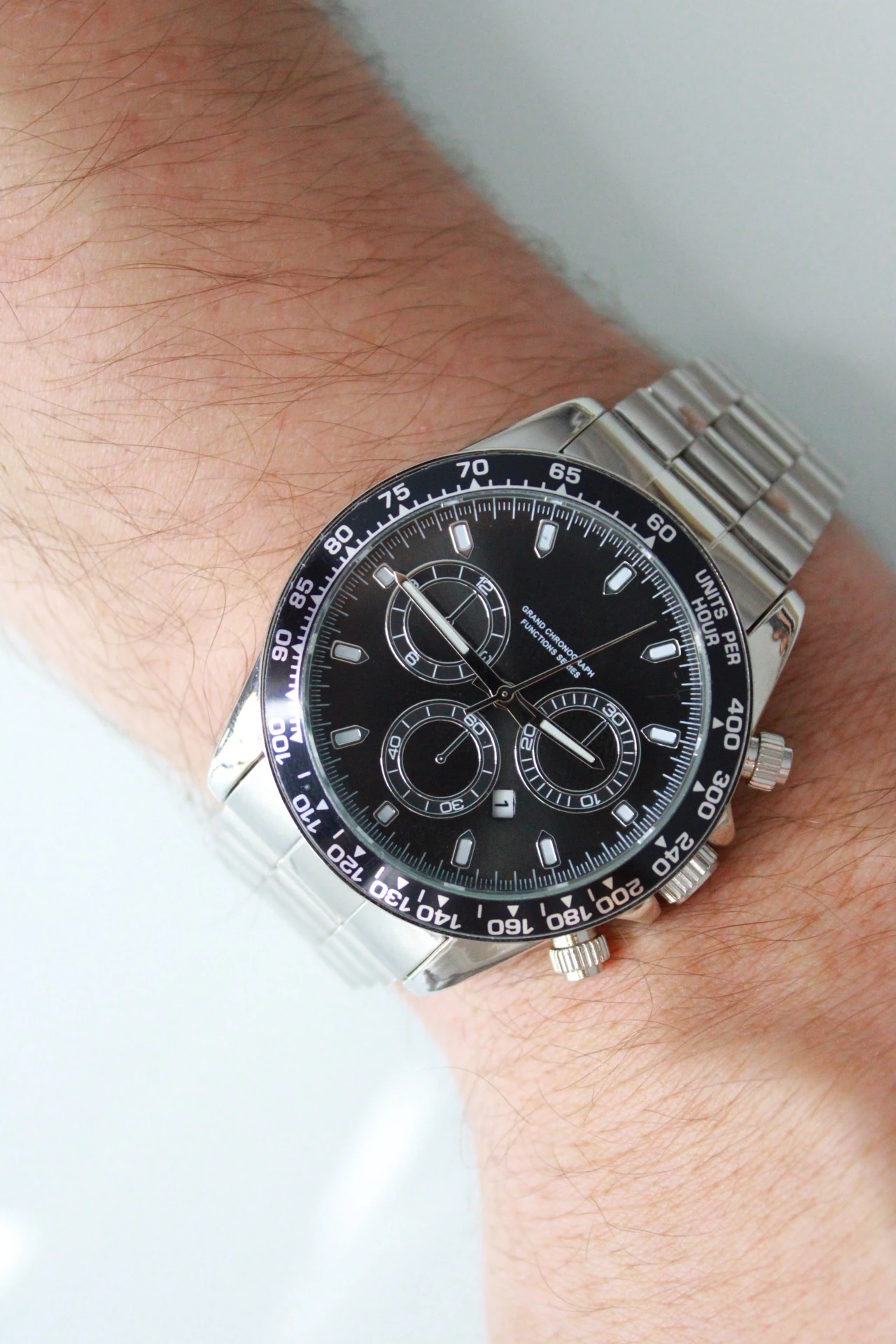 Göz Baskılı Erkek Kol Saati