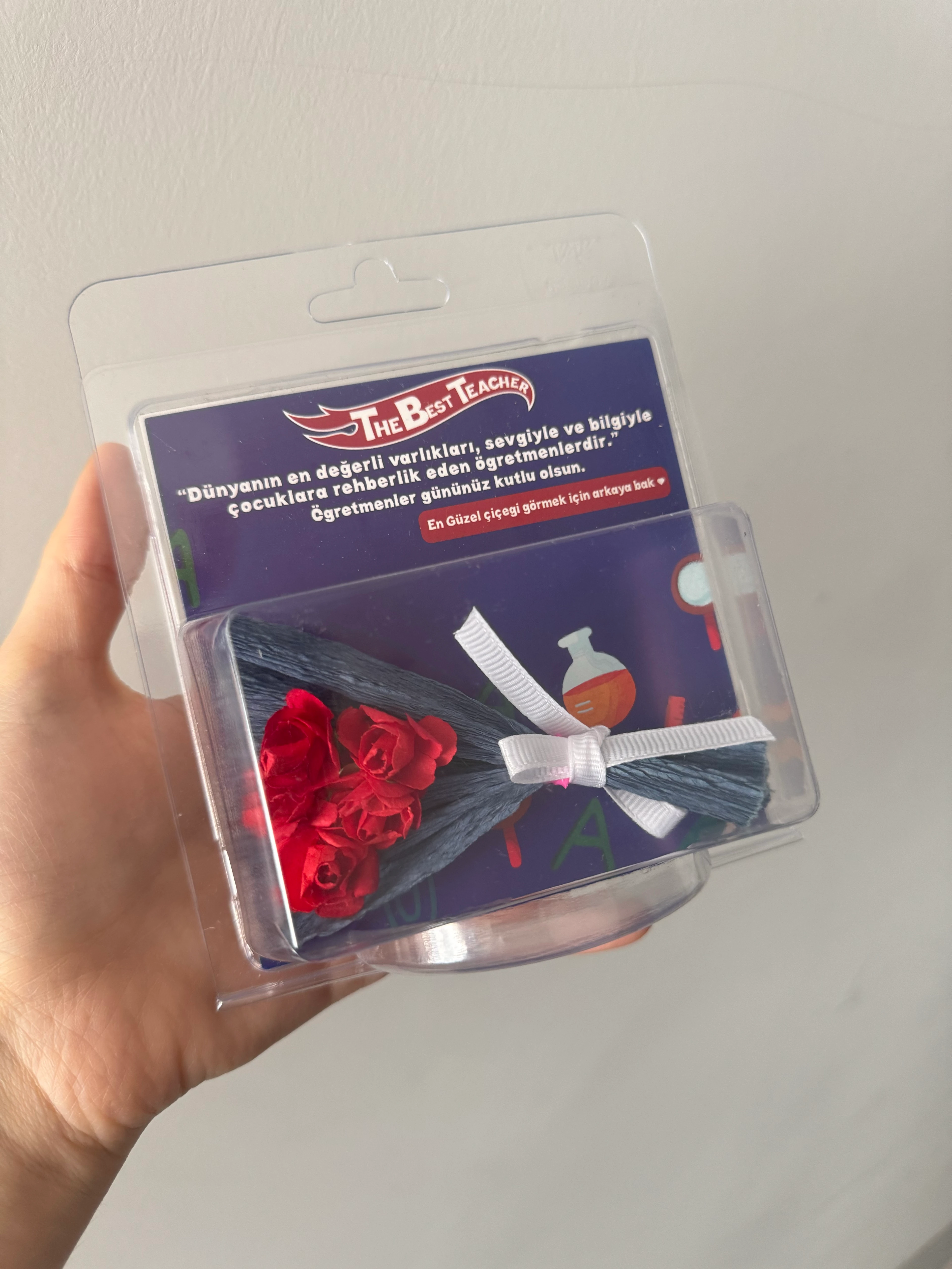 Öğretmenler Günü Özel Hot Flowers Aynalı Çiçek Buketi