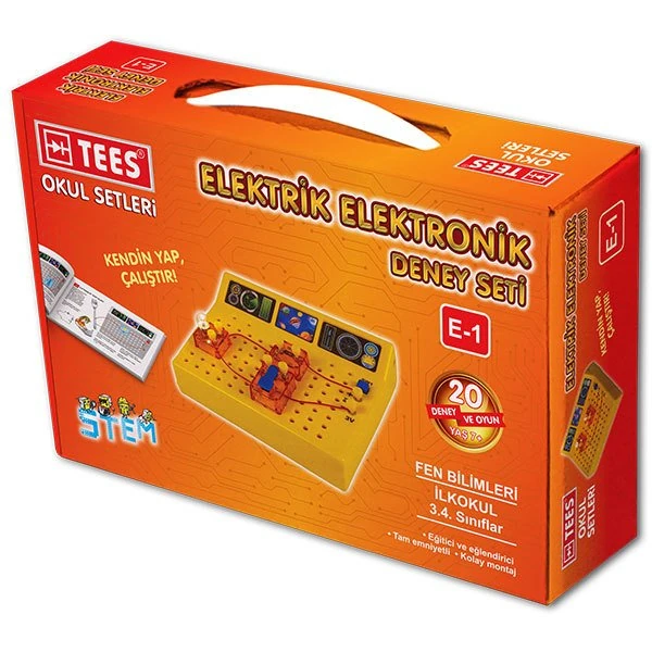 E-1 Fen Elektrik Elektronik Deney Seti