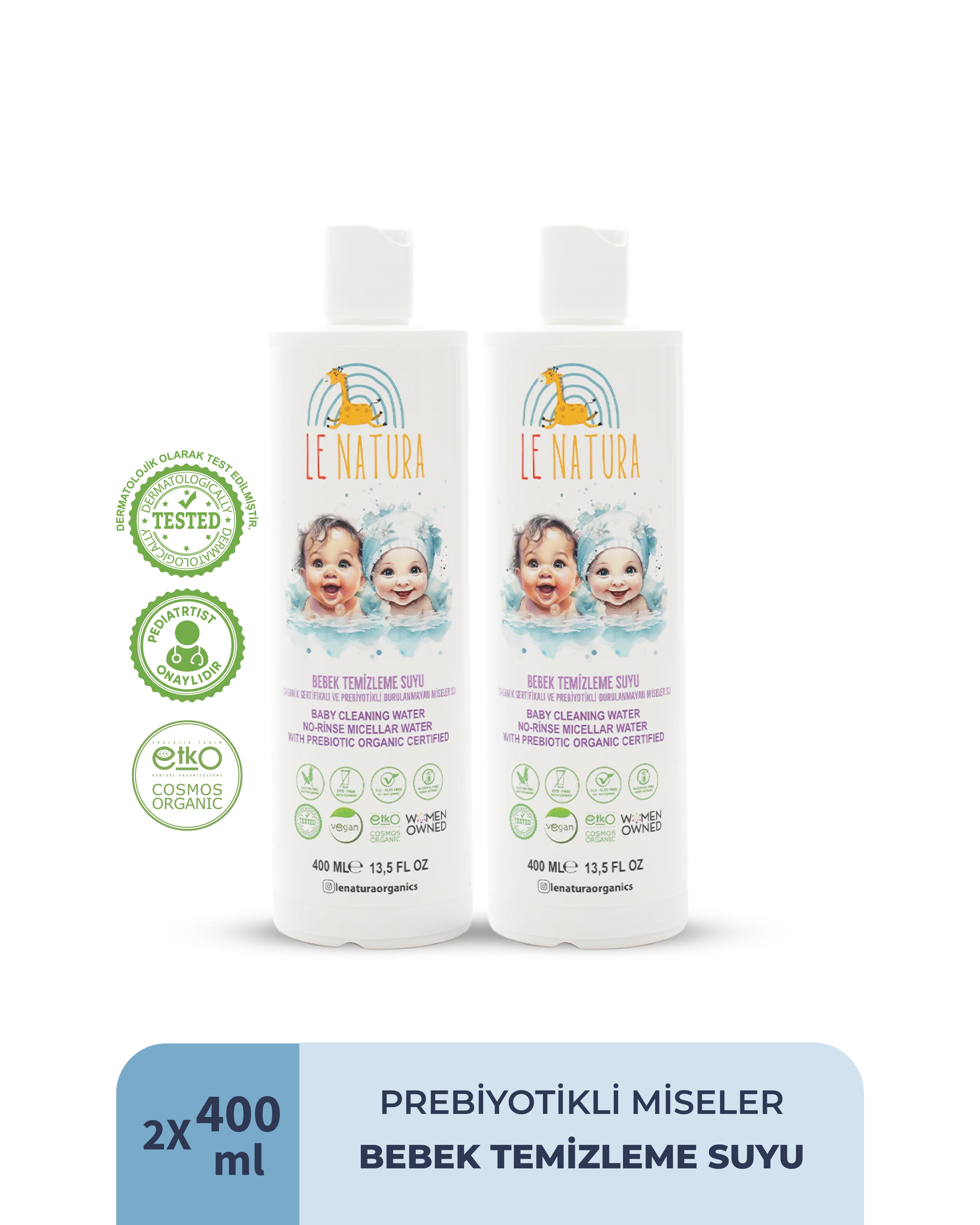 Durulanmayan Misseler Bebek Temizleme Suyu- 2 x 400 ML