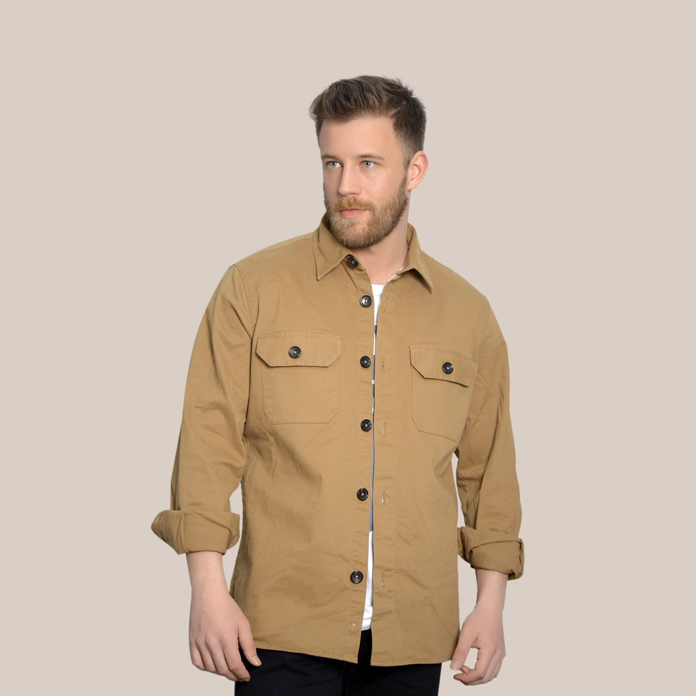 Hardal Oversize Ceket Gömlek