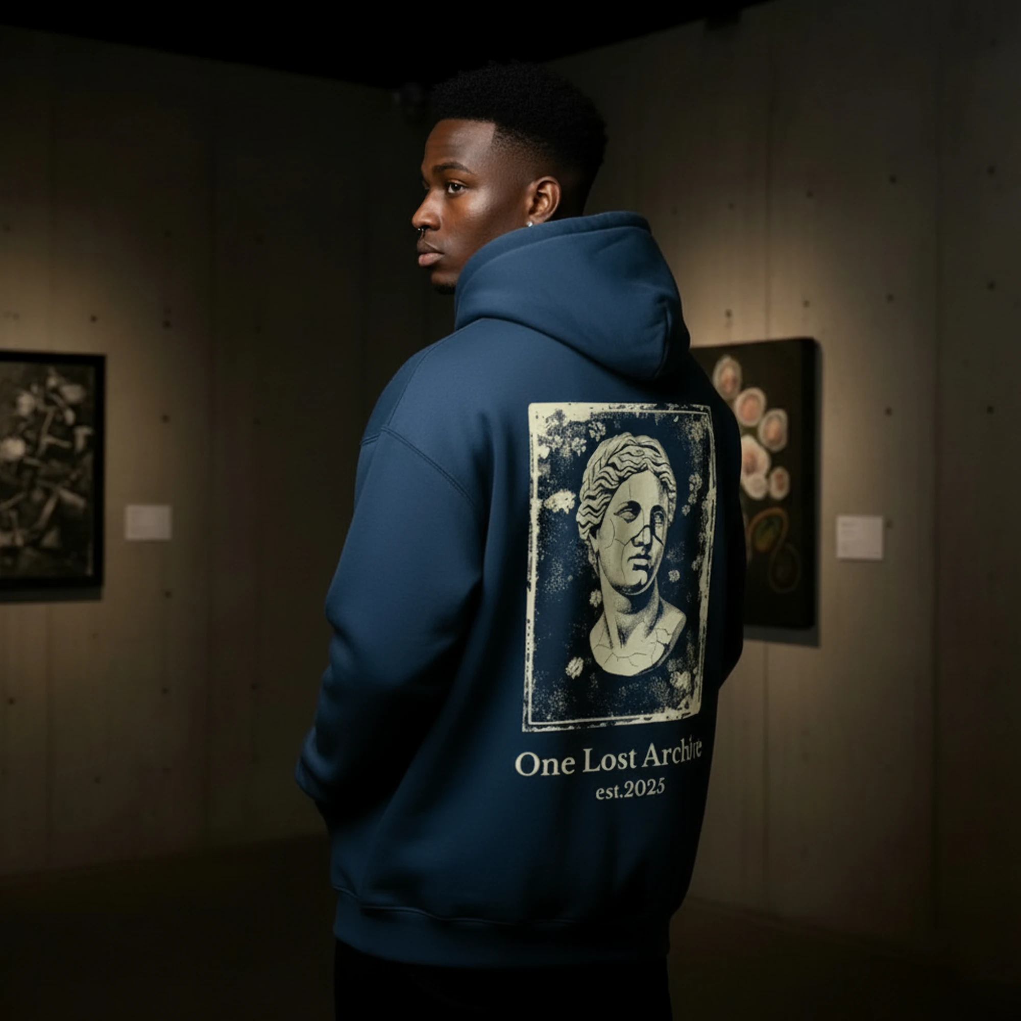 OVERSIZE SWEATSHIRT MAVİ