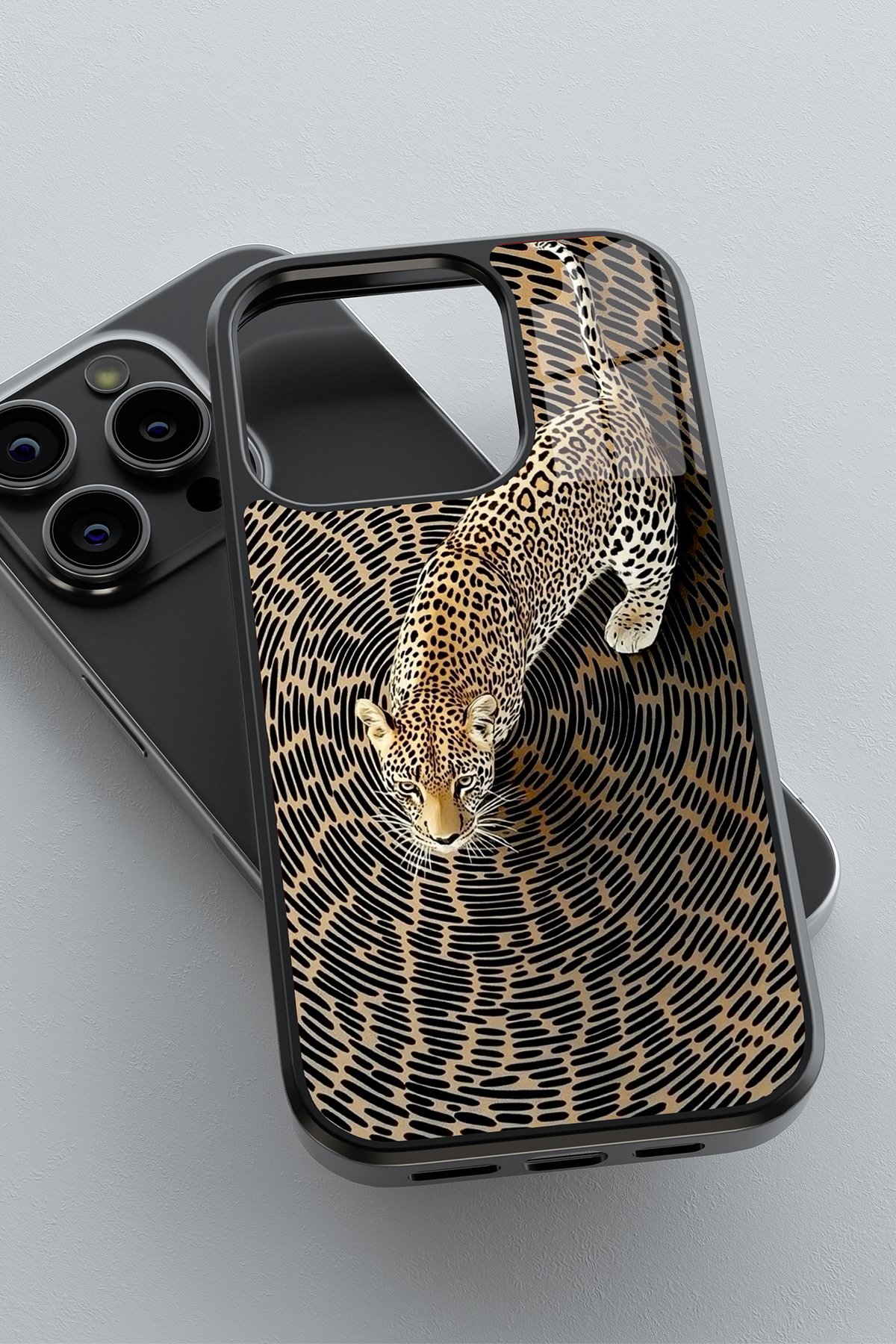 Leopar Flexible Cam Kılıf