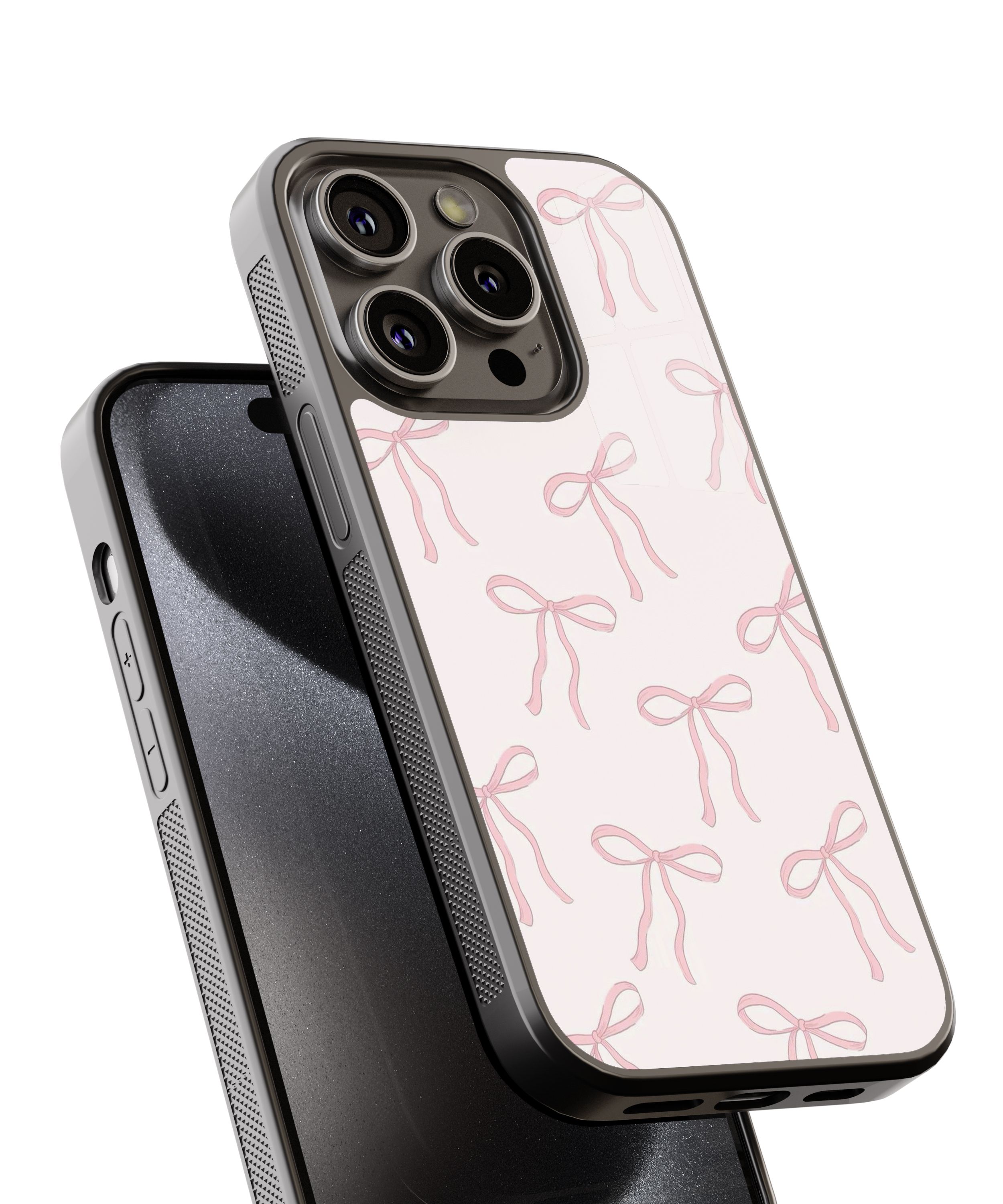 Pembe-Beyaz Flexible Cam Kılıf